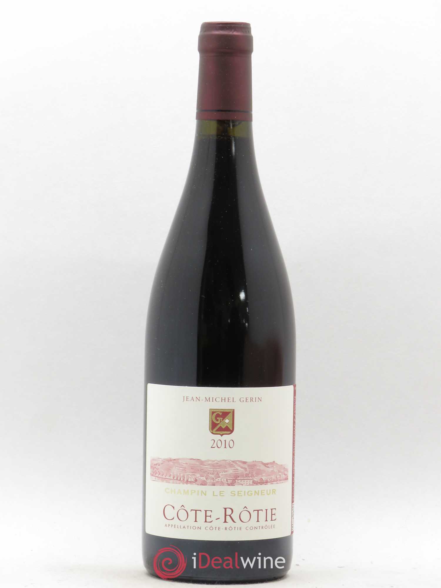 Côte-Rôtie Champin Le Seigneur Jean-Michel Gerin 2010 - Lot de 1 bouteille - 0