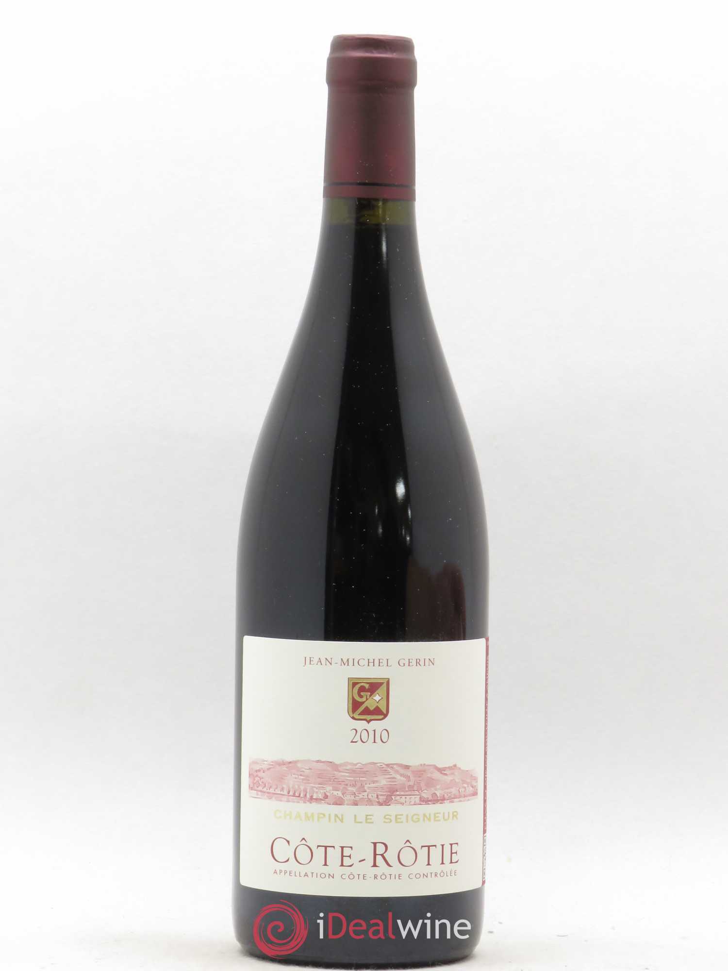 Côte-Rôtie Champin Le Seigneur Jean-Michel Gerin 2010 - Lot de 1 bouteille - 0