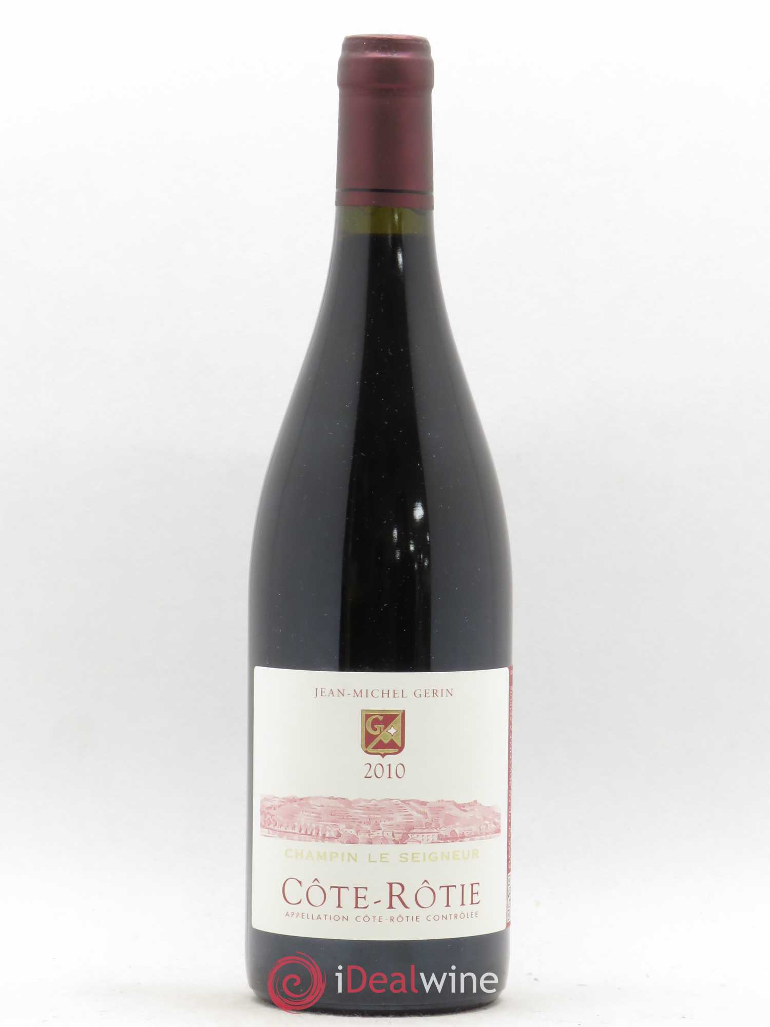 Côte-Rôtie Champin Le Seigneur Jean-Michel Gerin 2010 - Lot de 1 bouteille - 0