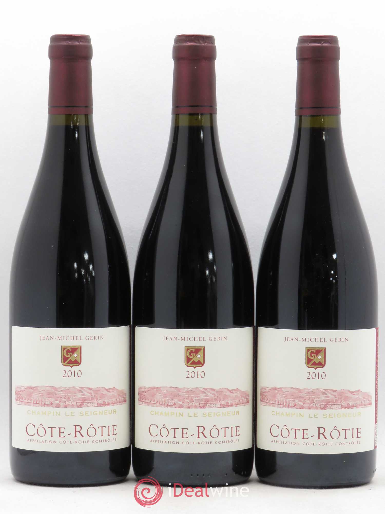 Côte-Rôtie Champin Le Seigneur Jean-Michel Gerin 2010 - Lotto di 6 bottiglie - 2