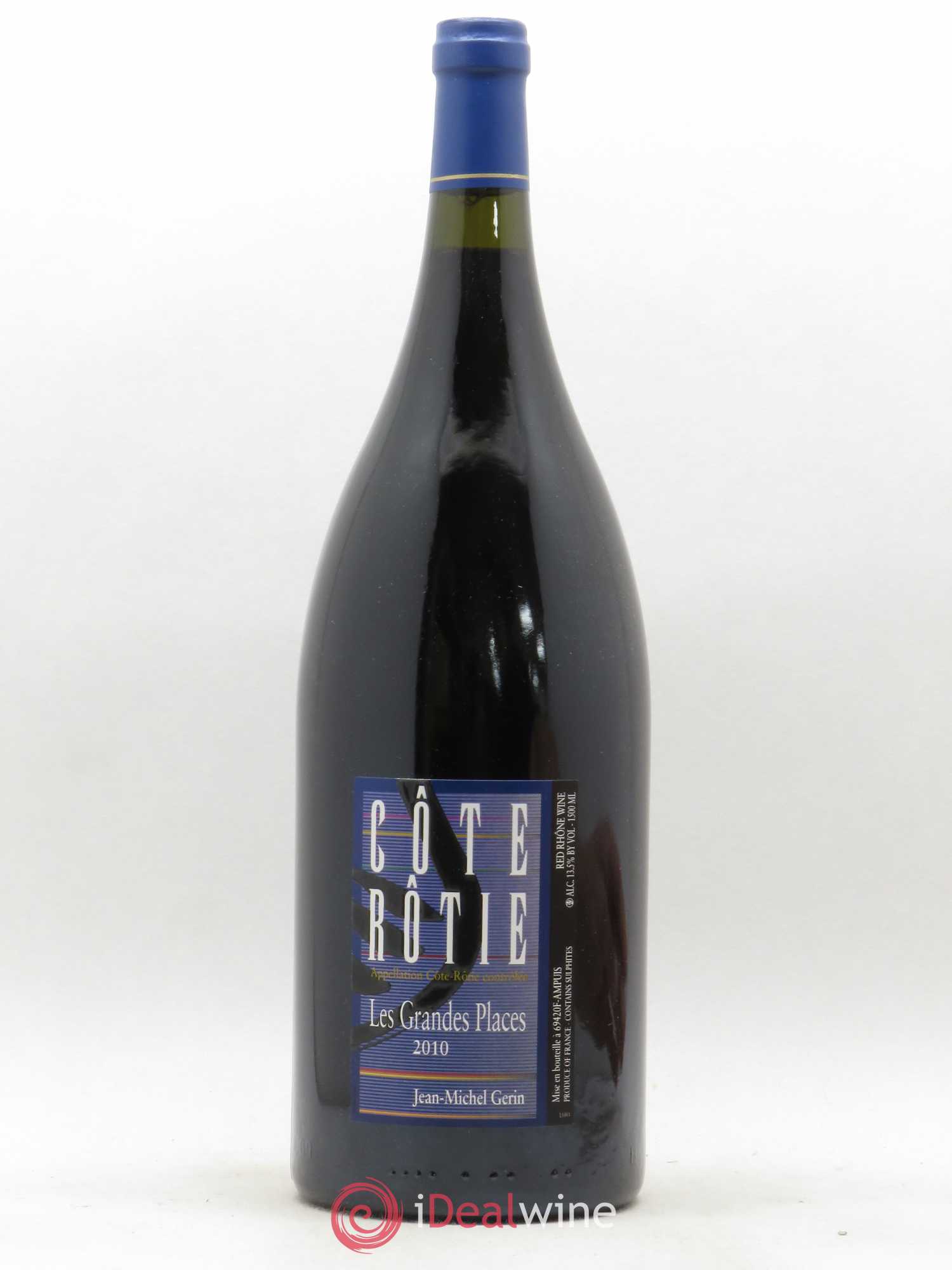 Côte-Rôtie Les Grandes Places Jean-Michel Gerin 2010 - Lot de 1 magnum - 0