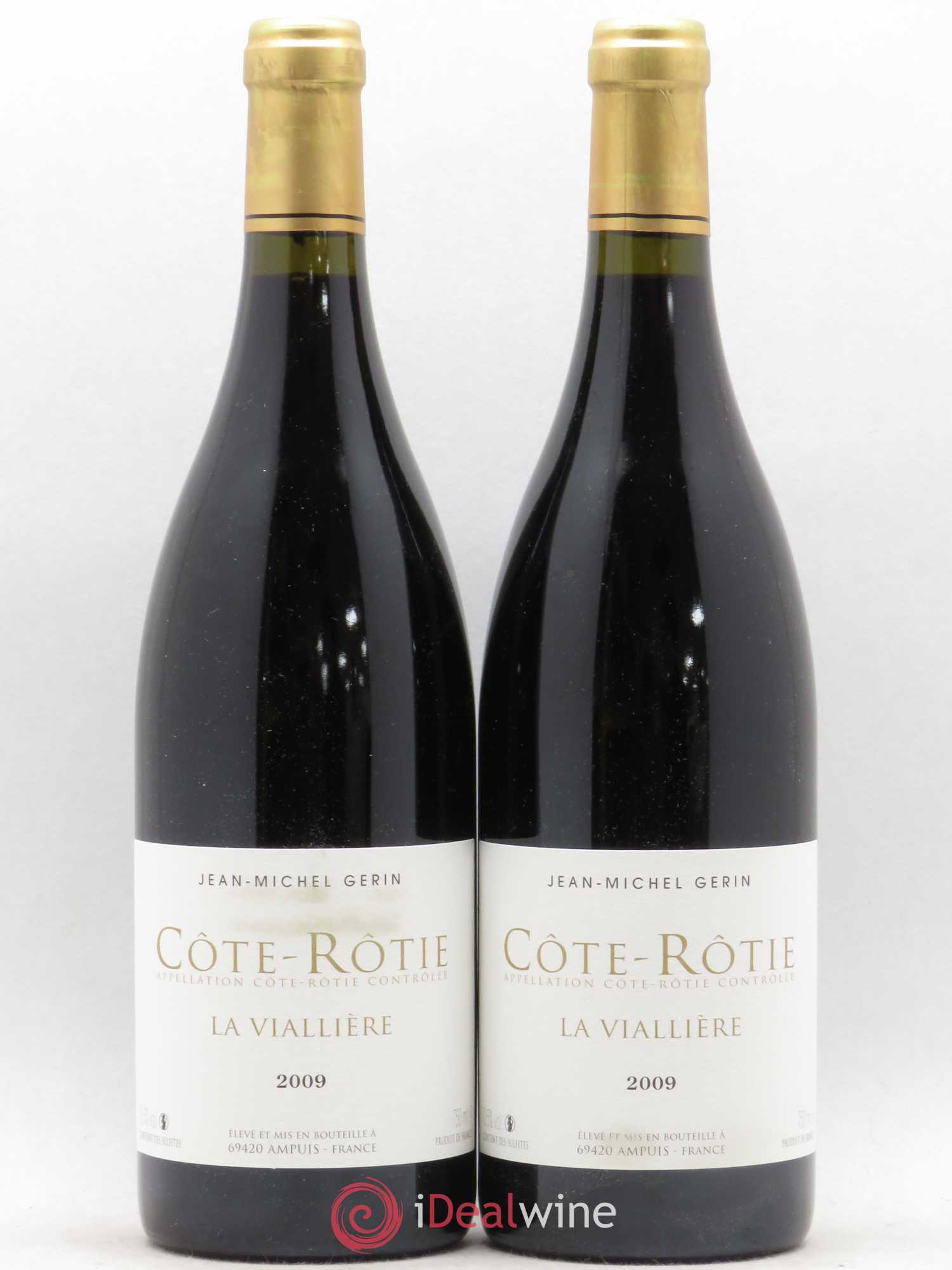 Côte-Rôtie La Viallière Jean-Michel Gerin 2009 - Lot de 2 bouteilles - 0