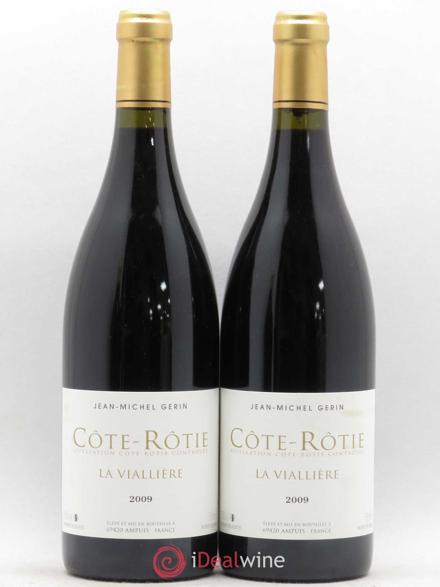 Côte-Rôtie La Viallière Jean-Michel Gerin 2009 - Lot de 2 bouteilles - 0