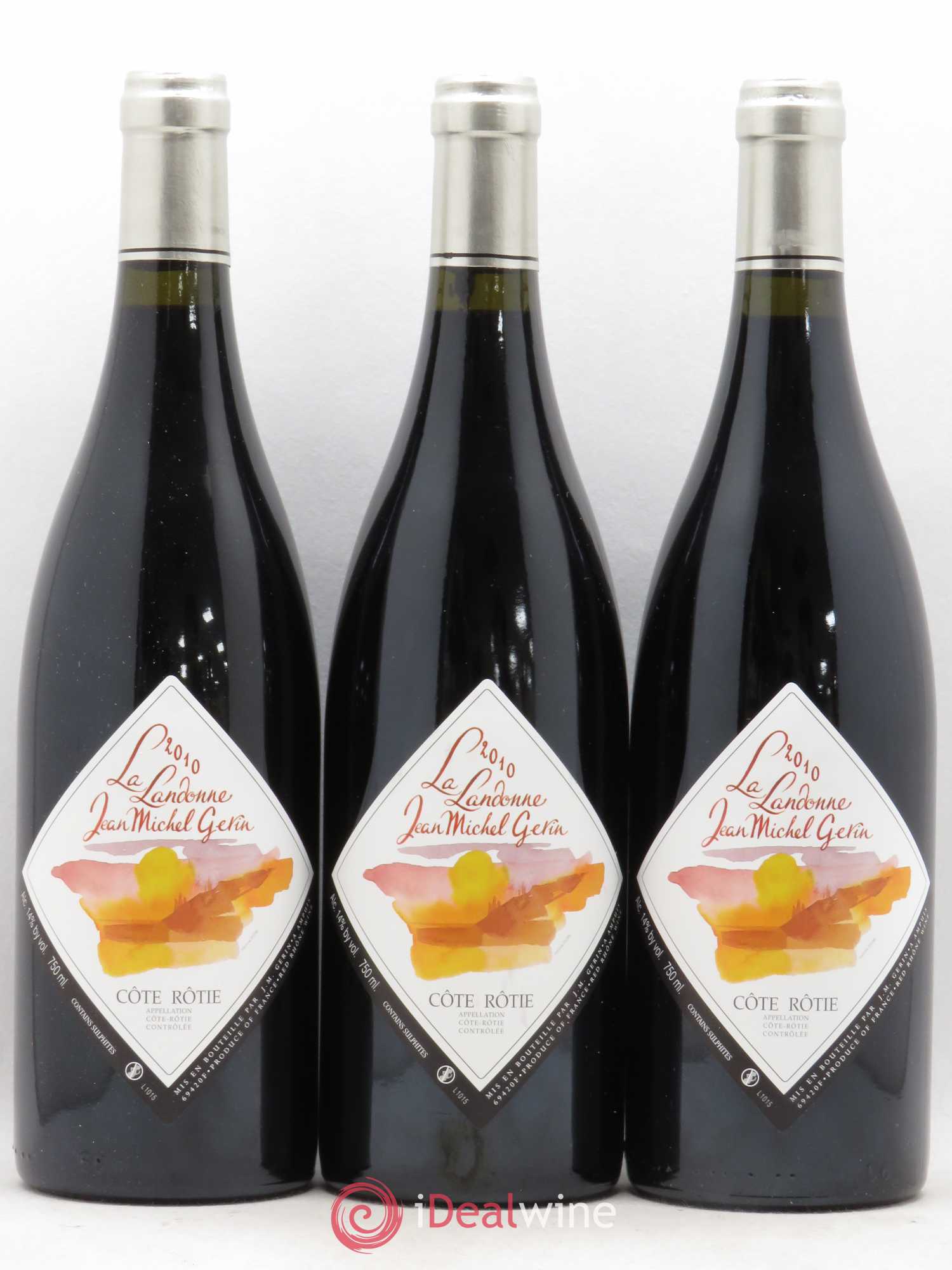 Côte-Rôtie La Landonne Jean-Michel Gerin 2010 - Lot de 6 bouteilles - 1