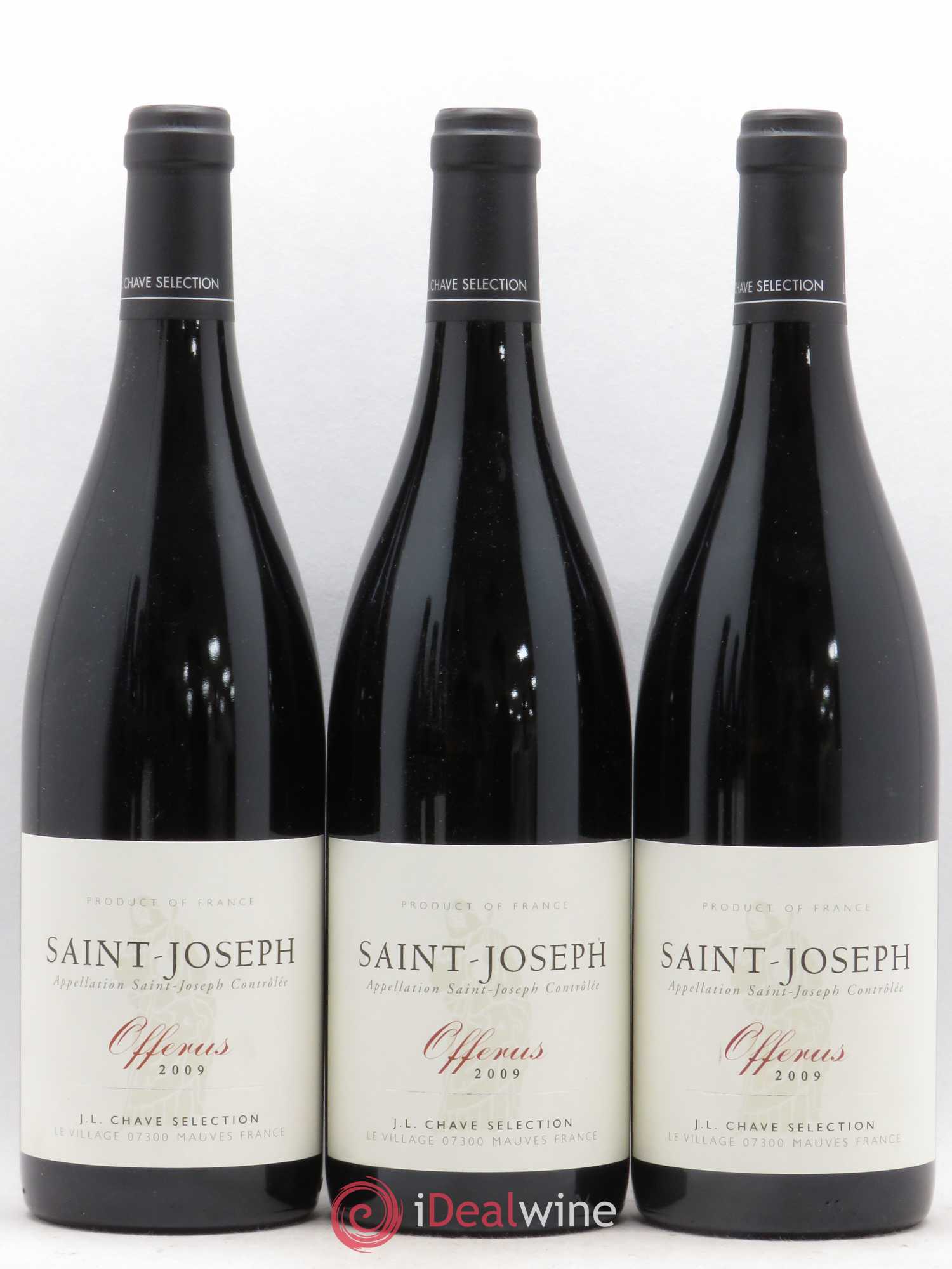 Saint-Joseph Offerus J-L. Chave Sélection 2009 - Lot de 6 bouteilles - 1