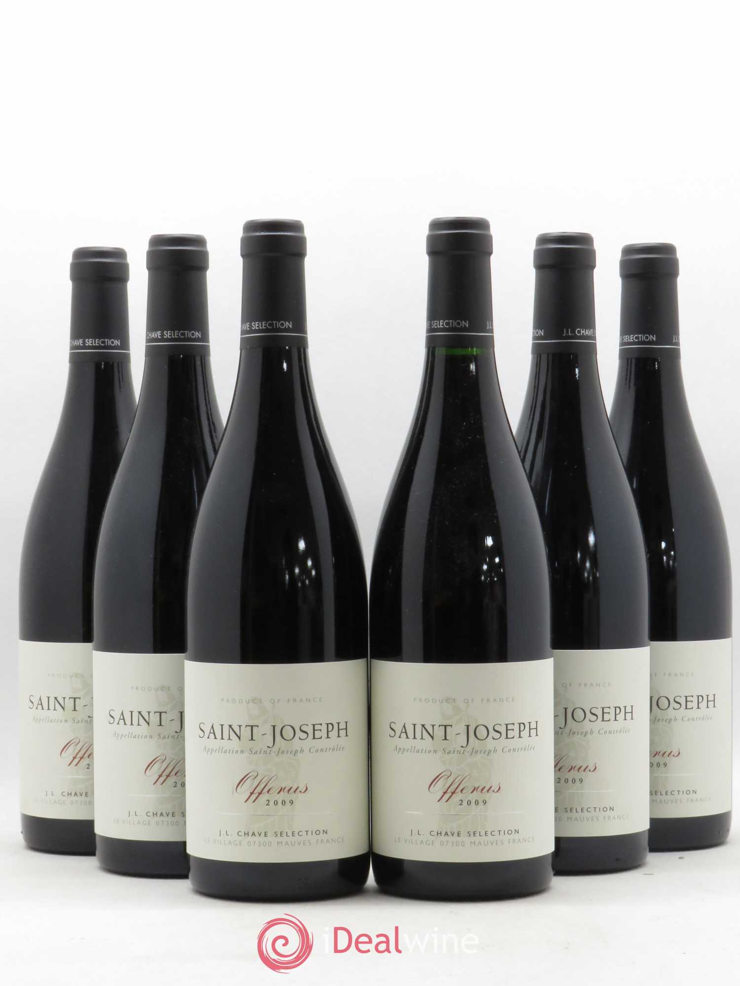 Saint-Joseph Offerus J-L. Chave Sélection 2009 - Lot de 6 bouteilles - 0