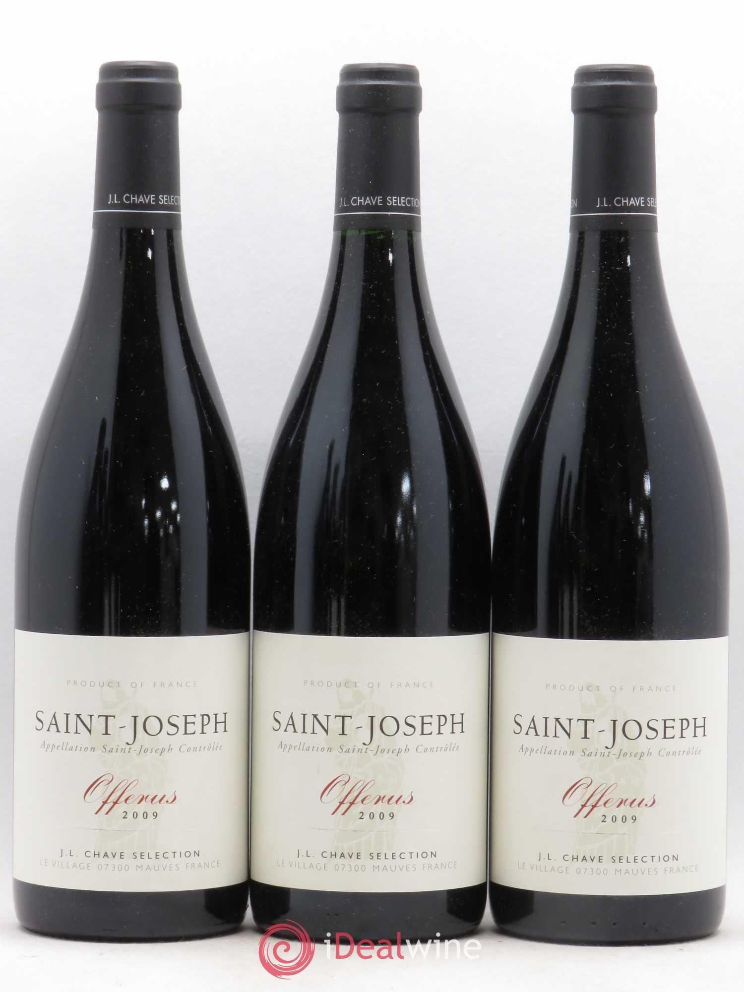 Saint-Joseph Offerus J-L. Chave Sélection 2009 - Lot de 6 bouteilles - 1
