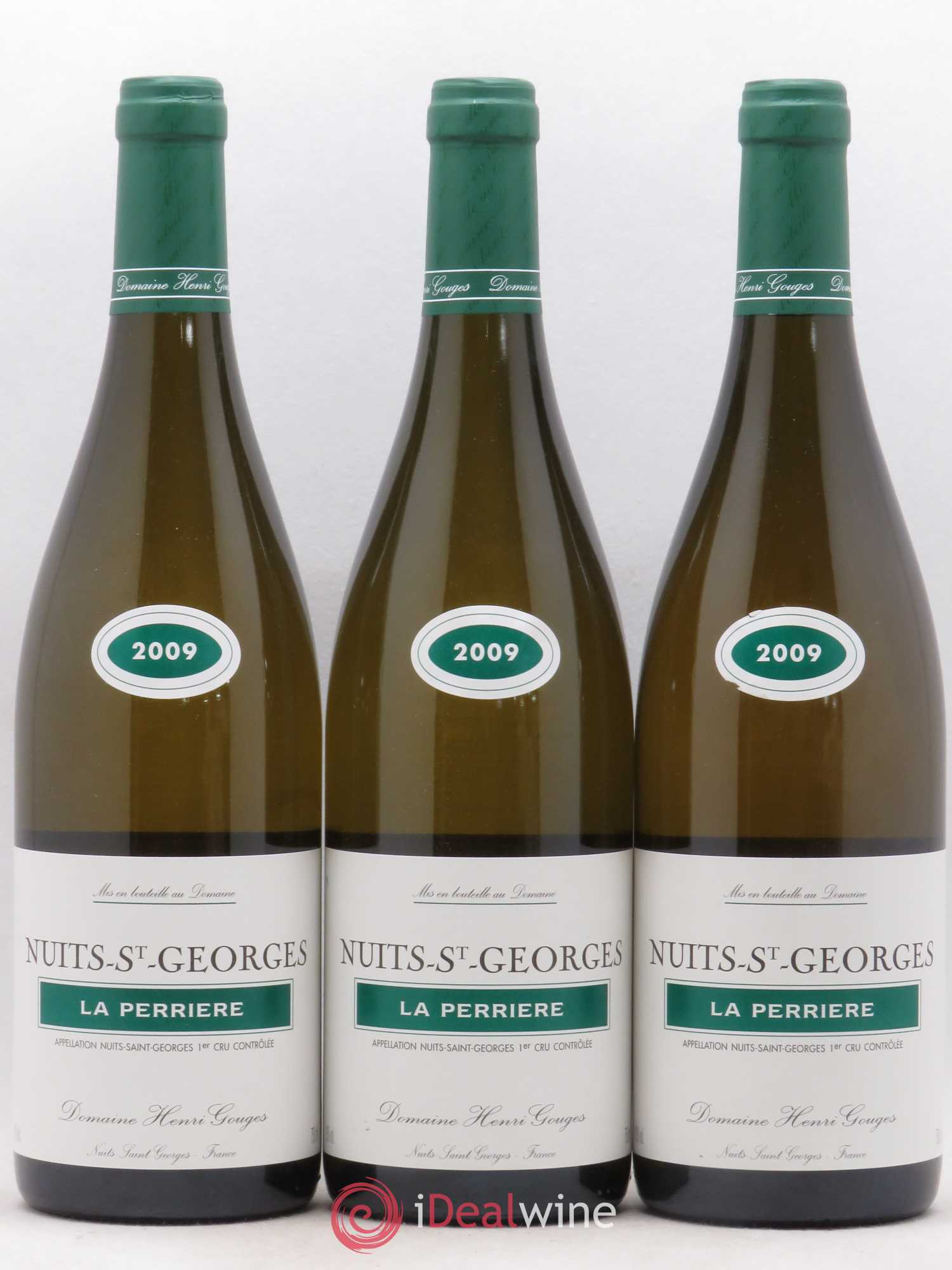Nuits-Saint-Georges 1er Cru La Perrière Henri Gouges 2009 - Lot de 3 bouteilles - 0