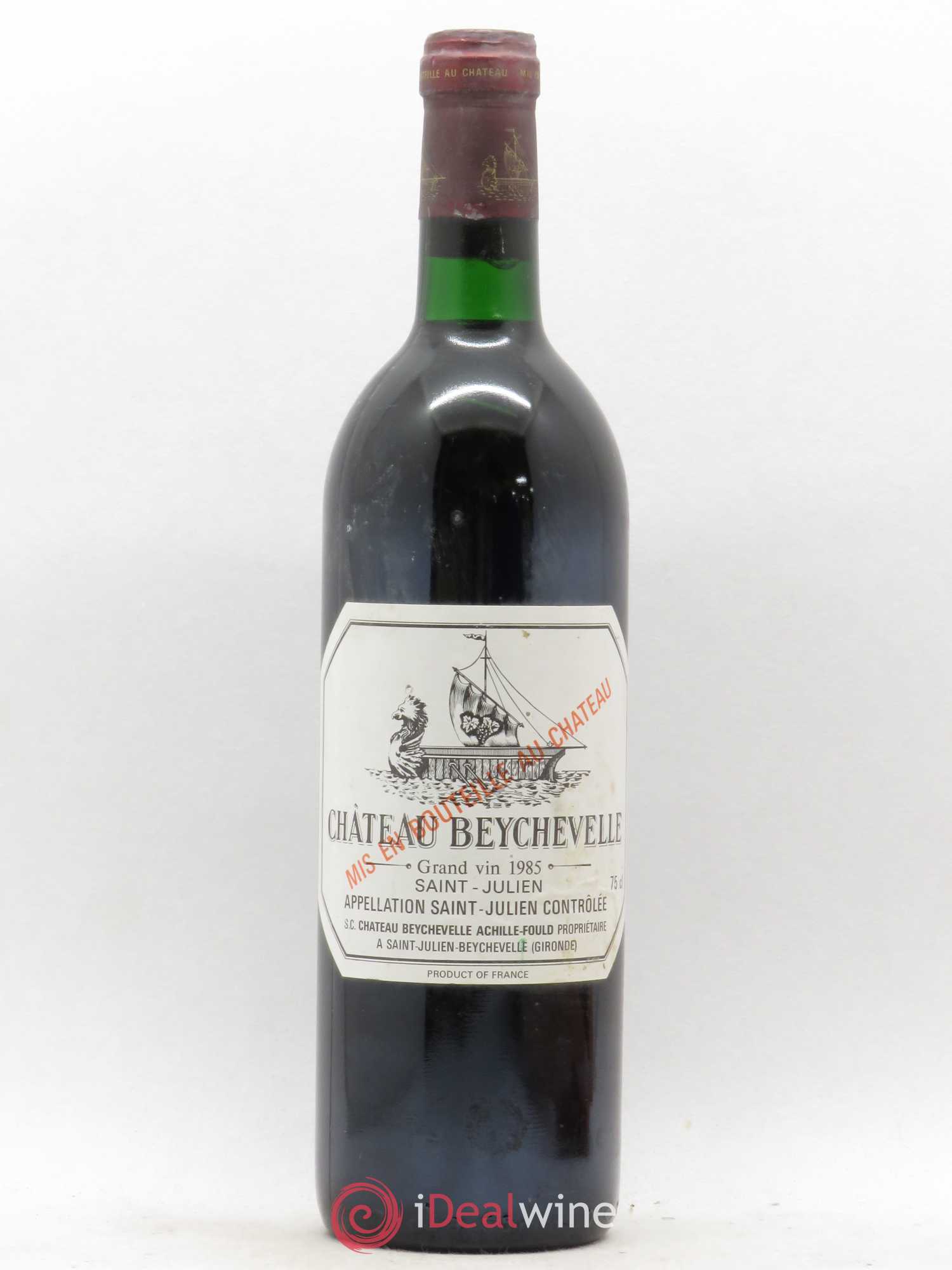 Château Beychevelle 4ème Grand Cru Classé 1985 - Lot de 1 bouteille - 0