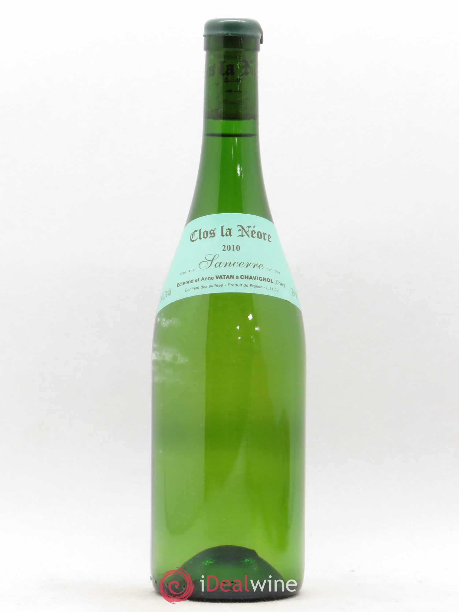 Sancerre Clos la Neore Edmond Vatan 2010 - Lot de 1 bouteille - 0