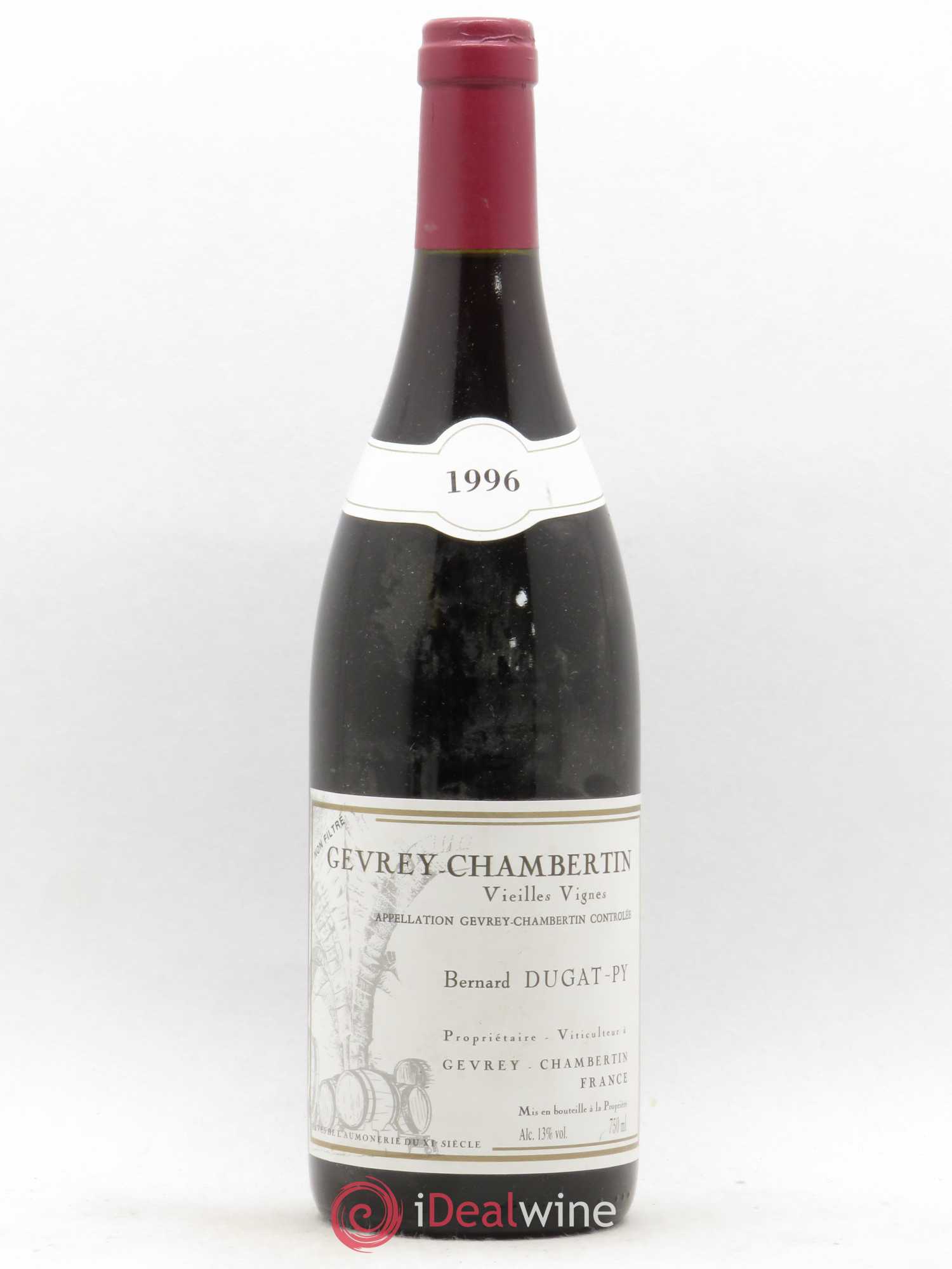Gevrey-Chambertin Vieilles Vignes Dugat-Py 1996 - Lot de 1 bouteille - 0