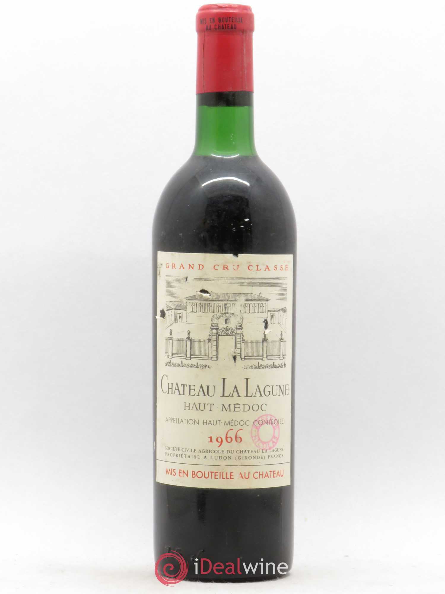 Château la Lagune 3ème Grand Cru Classé Réserve Nicolas 1966 - Lot de 1 bouteille - 0