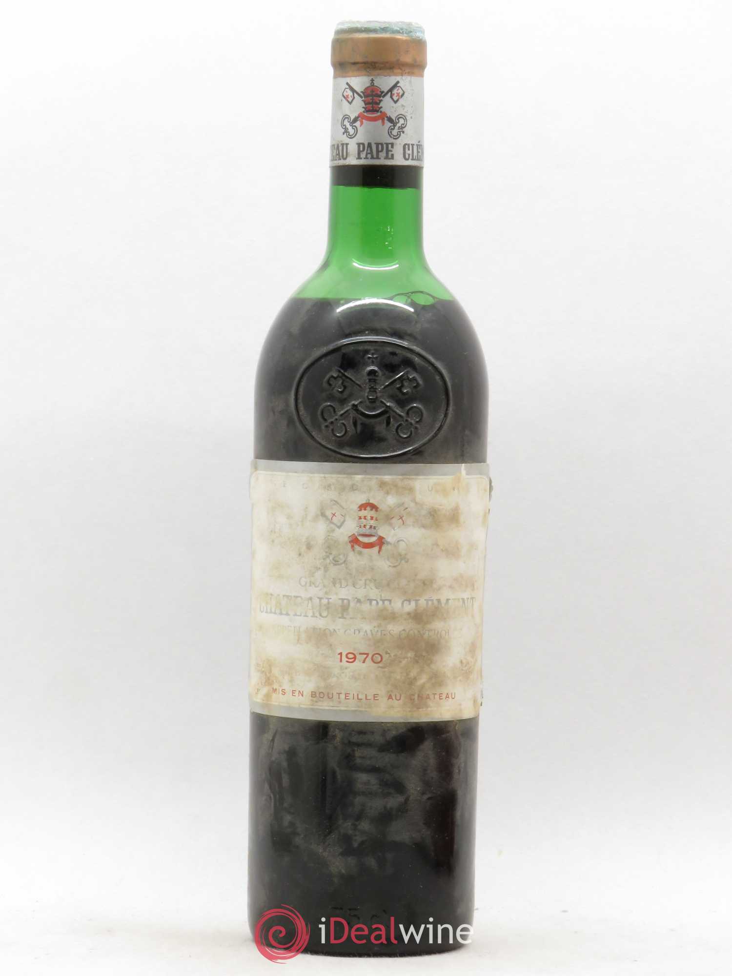 Château Pape Clément Cru Classé de Graves 1970 - Lot de 1 bouteille - 0