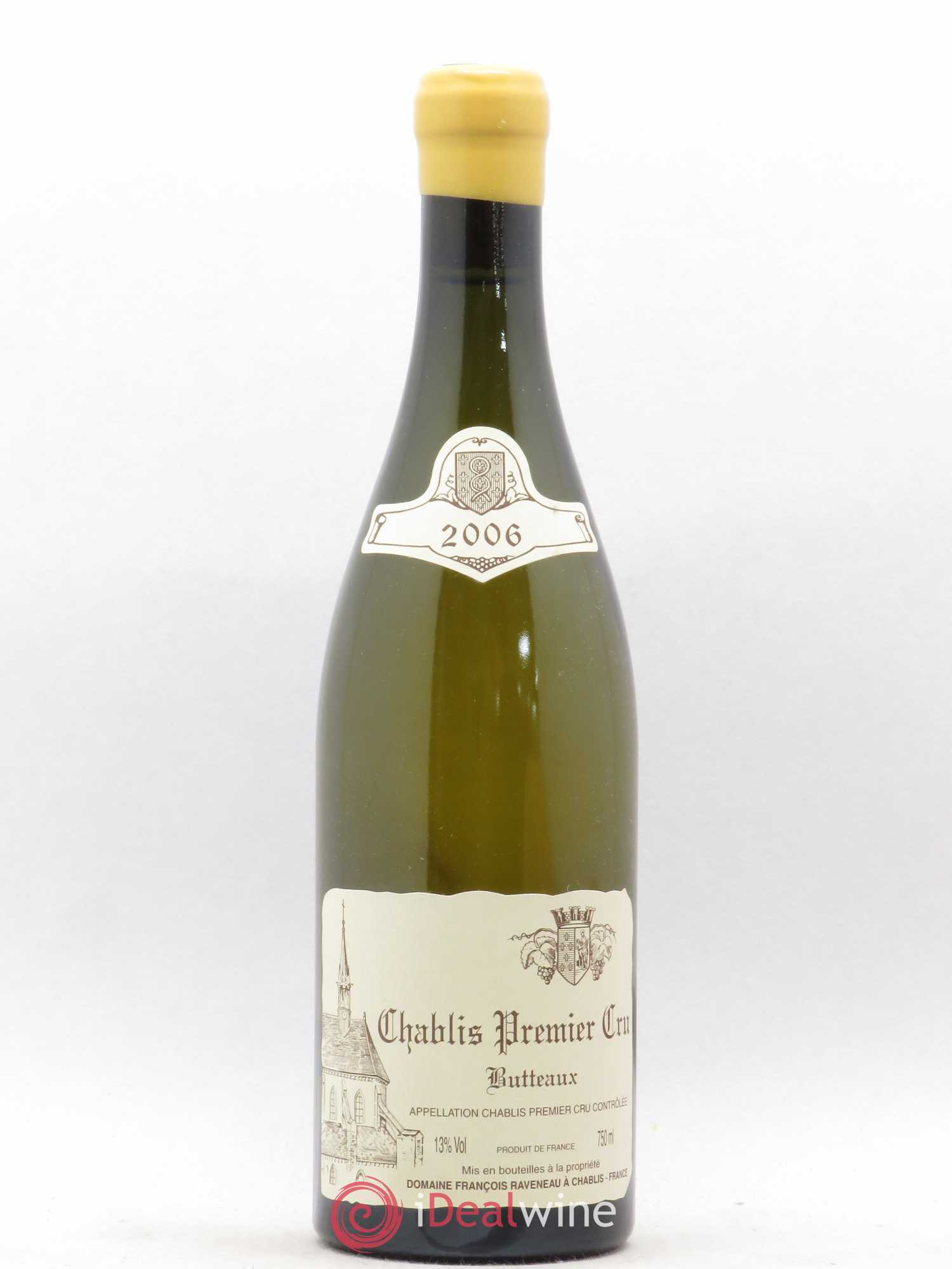 Chablis 1er Cru Butteaux Raveneau (Domaine) 2006 - Lot de 1 bouteille - 0