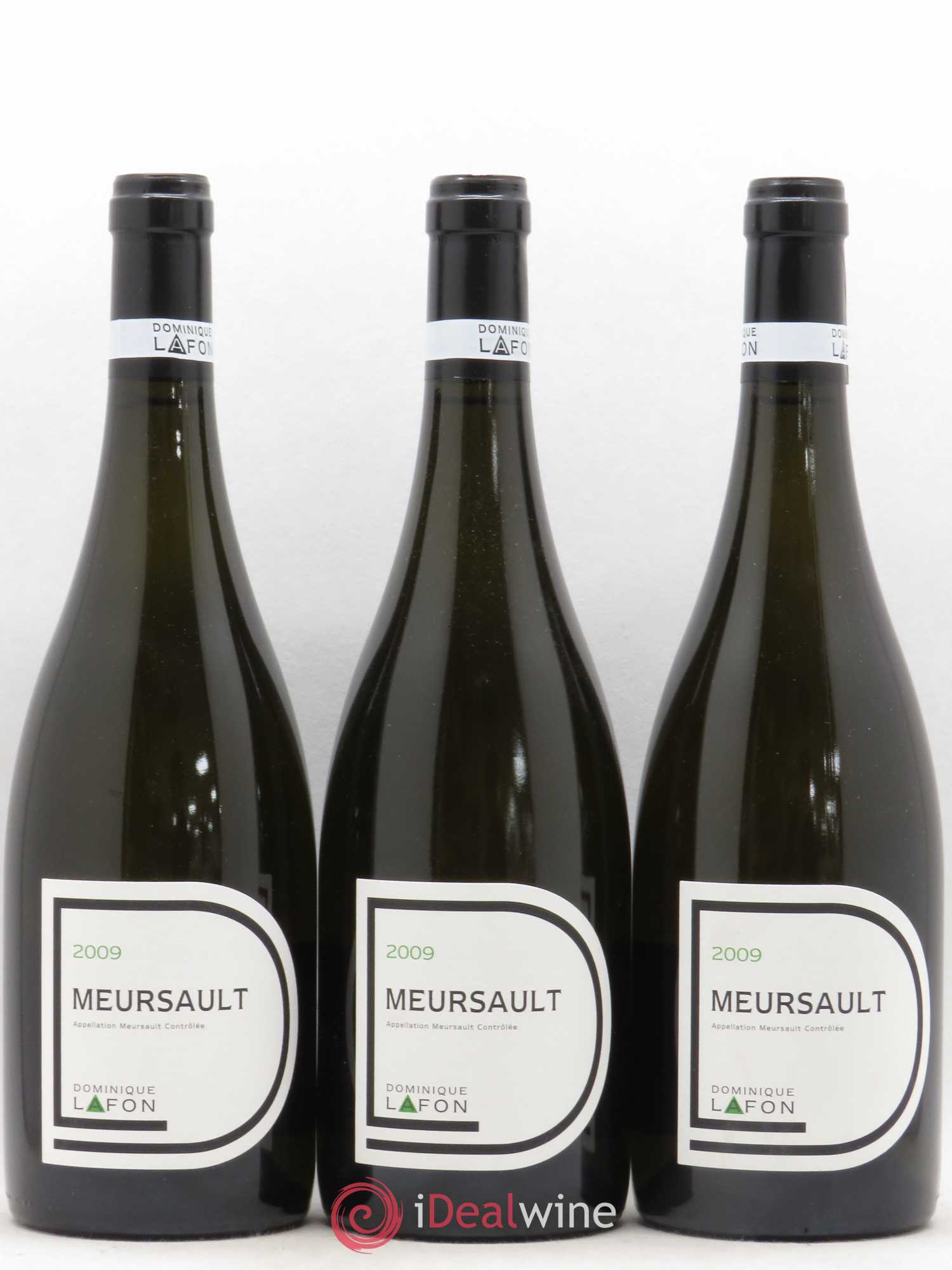 Meursault Dominique Lafon 2009 - Lot de 3 bouteilles - 0