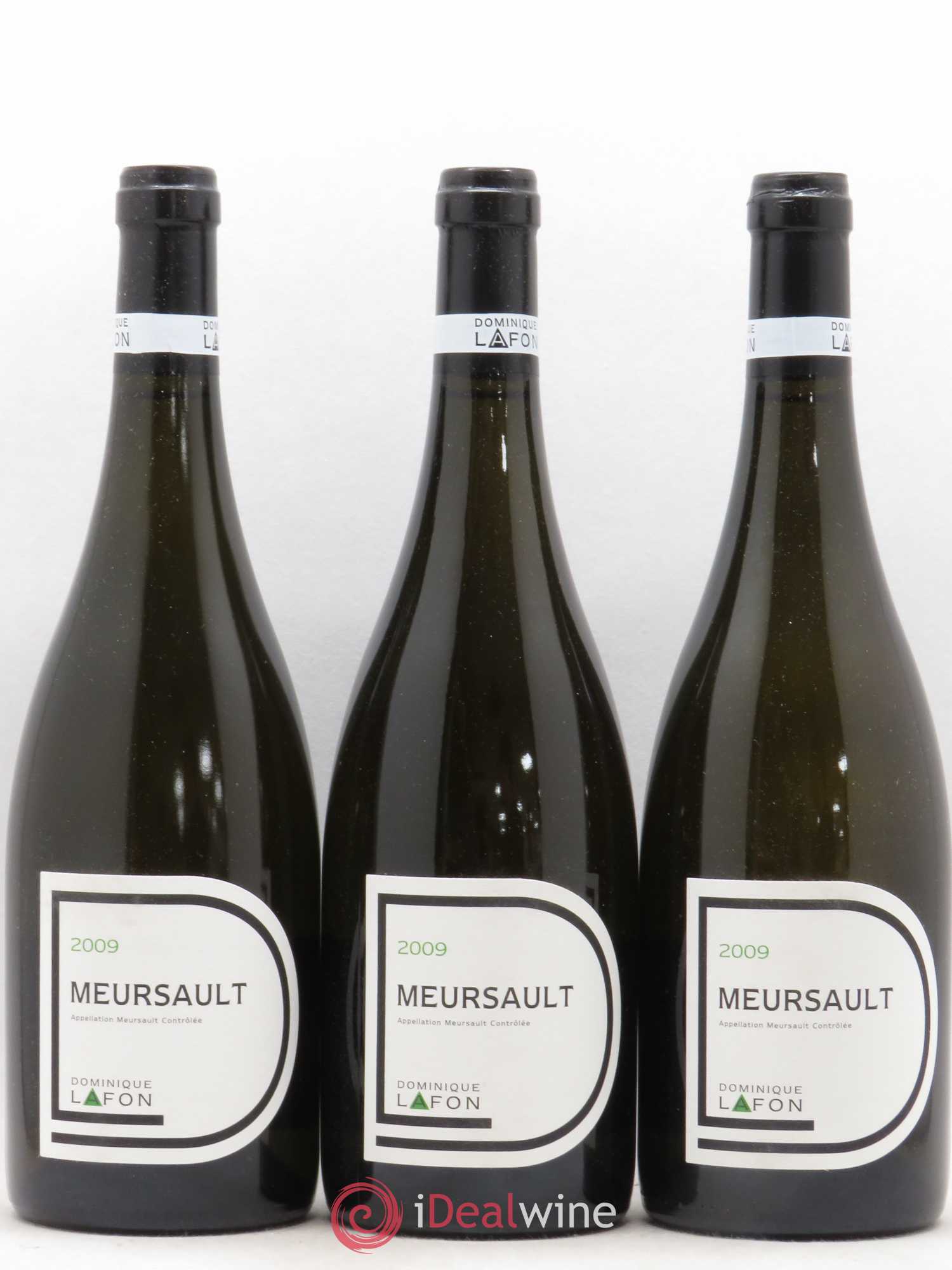 Meursault Dominique Lafon 2009 - Lot de 3 bouteilles - 0