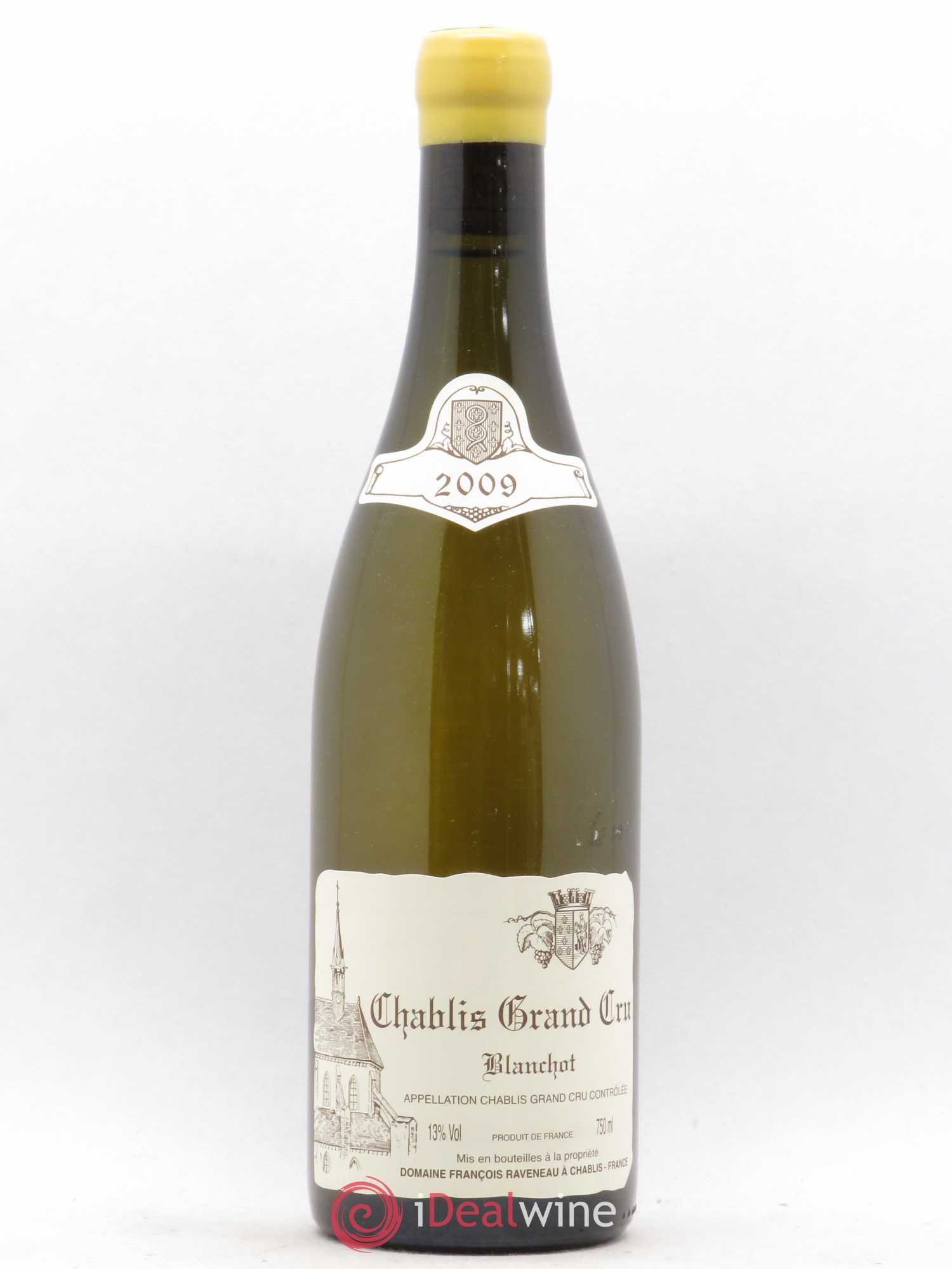 Chablis Grand Cru Blanchot Raveneau (Domaine) 2009 - Lot de 1 bouteille - 0