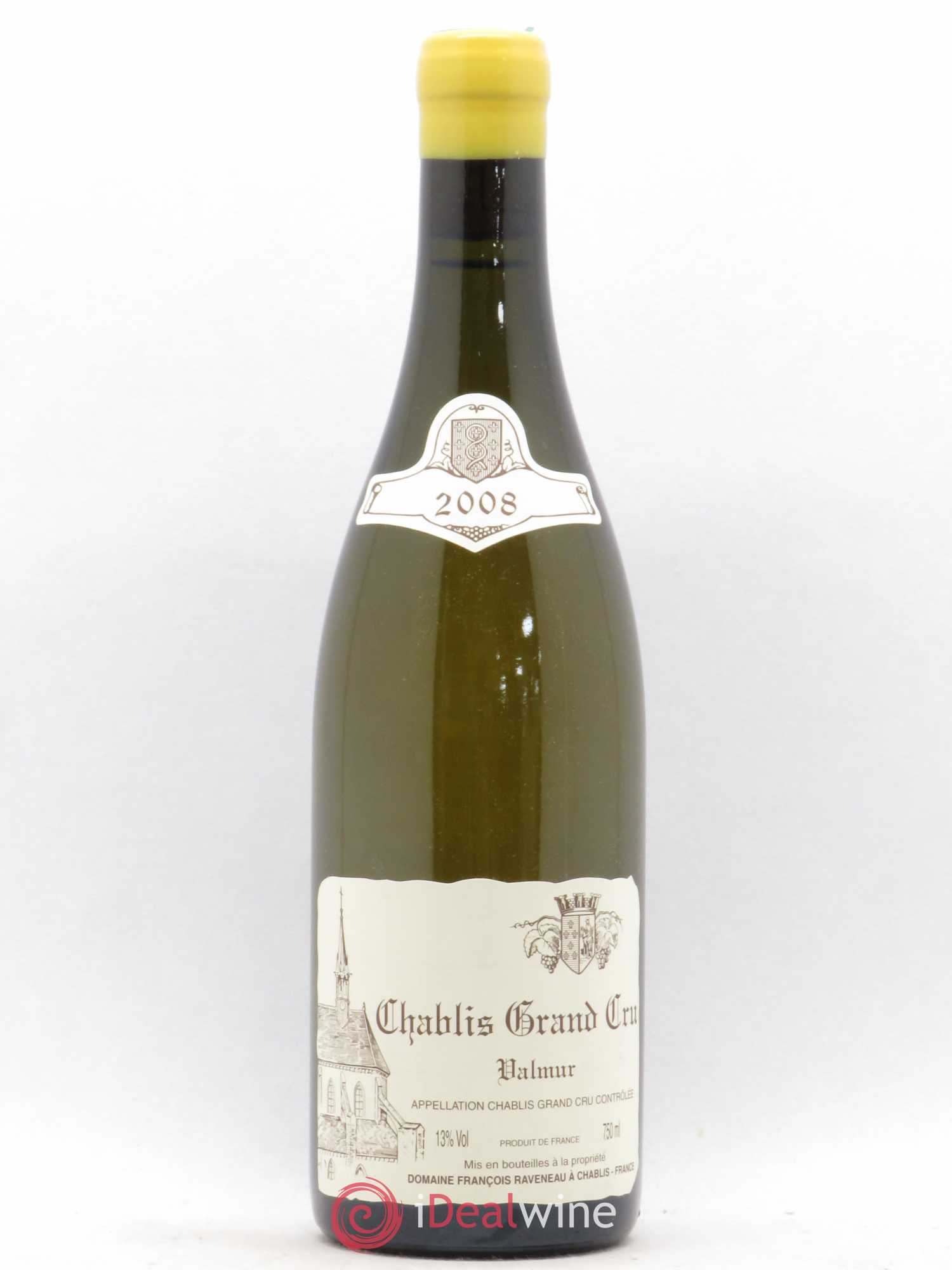 Chablis Grand Cru Valmur Raveneau (Domaine) 2008 - Lot de 1 bouteille - 0