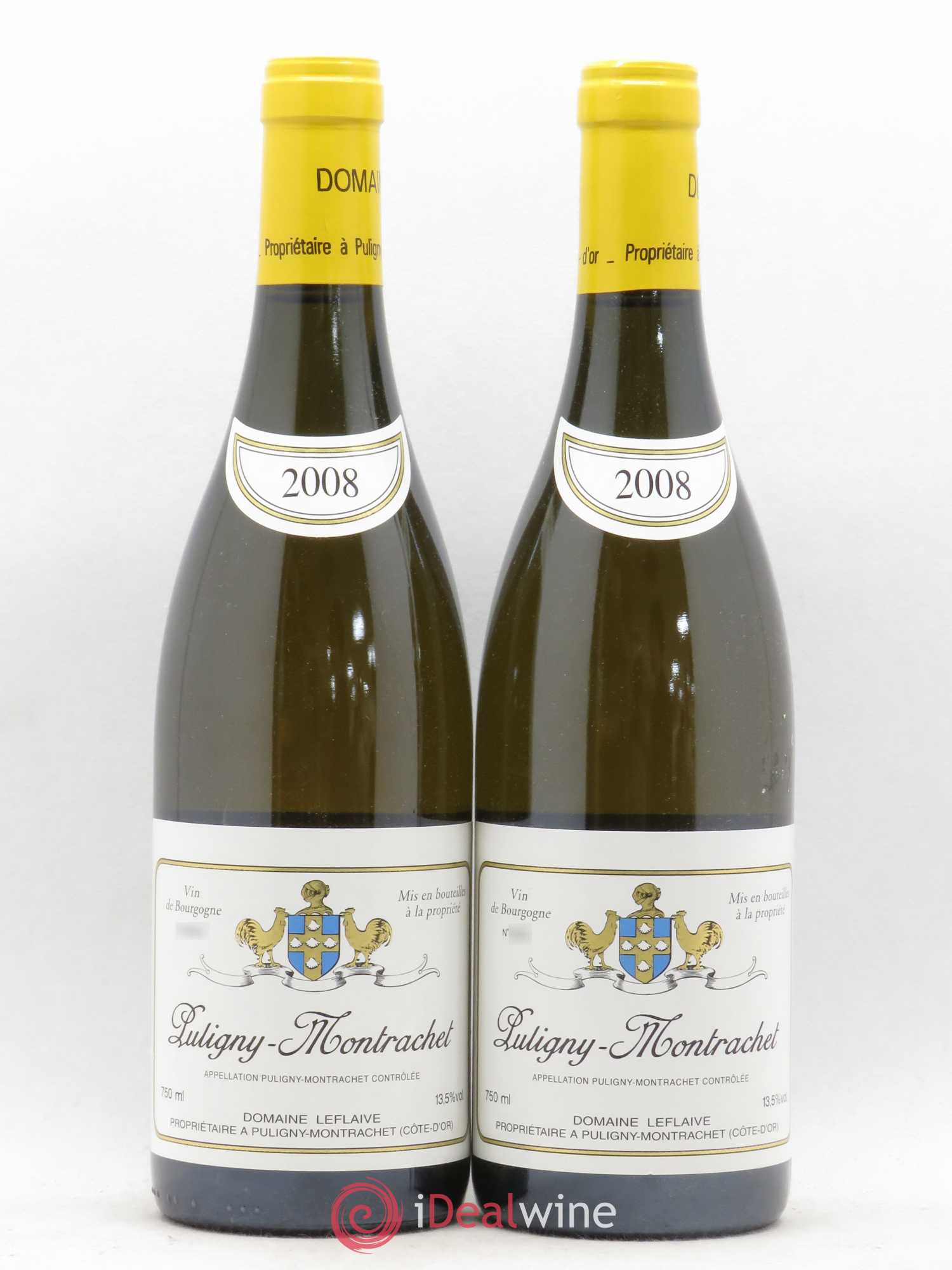 Puligny-Montrachet Leflaive (Domaine) 2008 - Lot de 2 bouteilles - 0