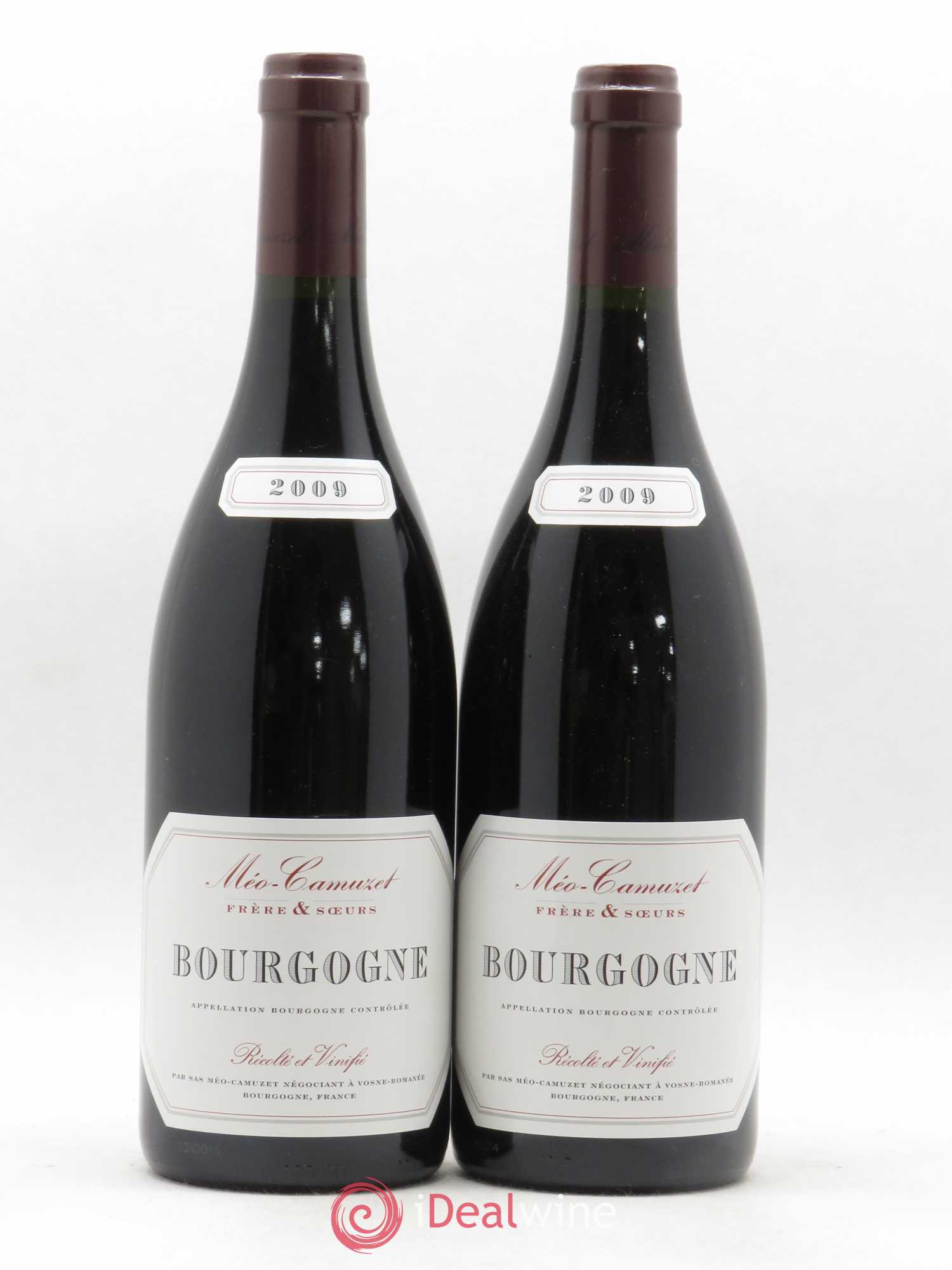 Bourgogne Méo-Camuzet (Frère & Soeurs) 2009 - Lot de 2 bouteilles - 0