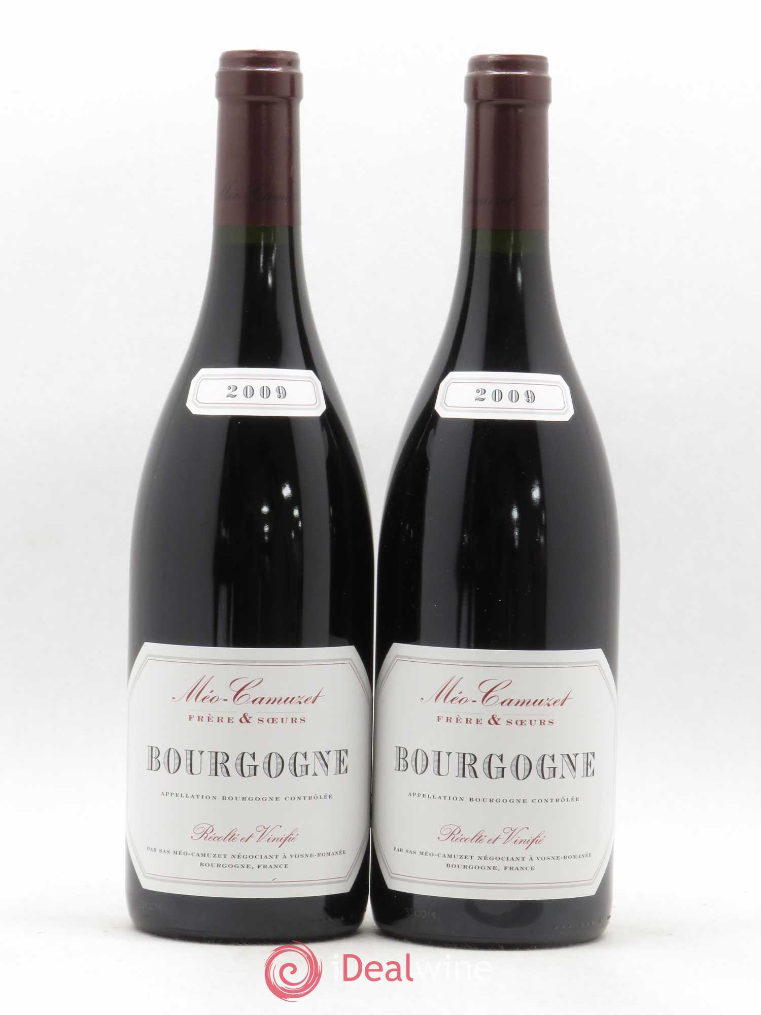 Bourgogne Méo-Camuzet (Frère & Soeurs) 2009 - Lot de 2 bouteilles - 0