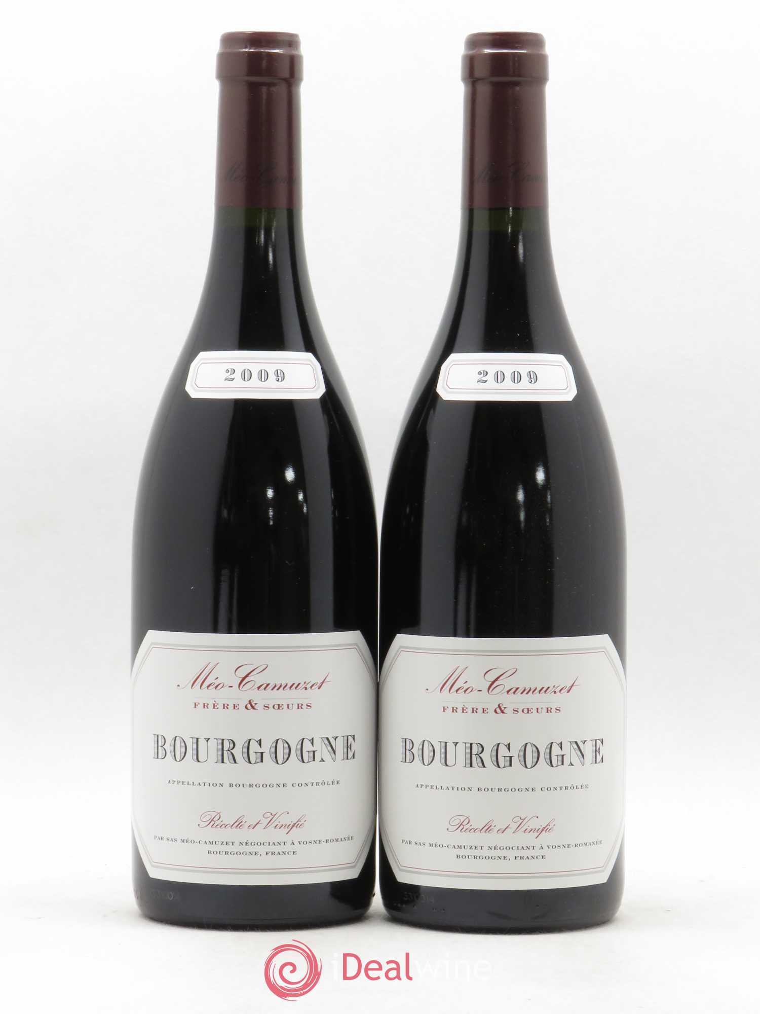 Bourgogne Méo-Camuzet (Frère & Soeurs) 2009 - Lot de 2 bouteilles - 0