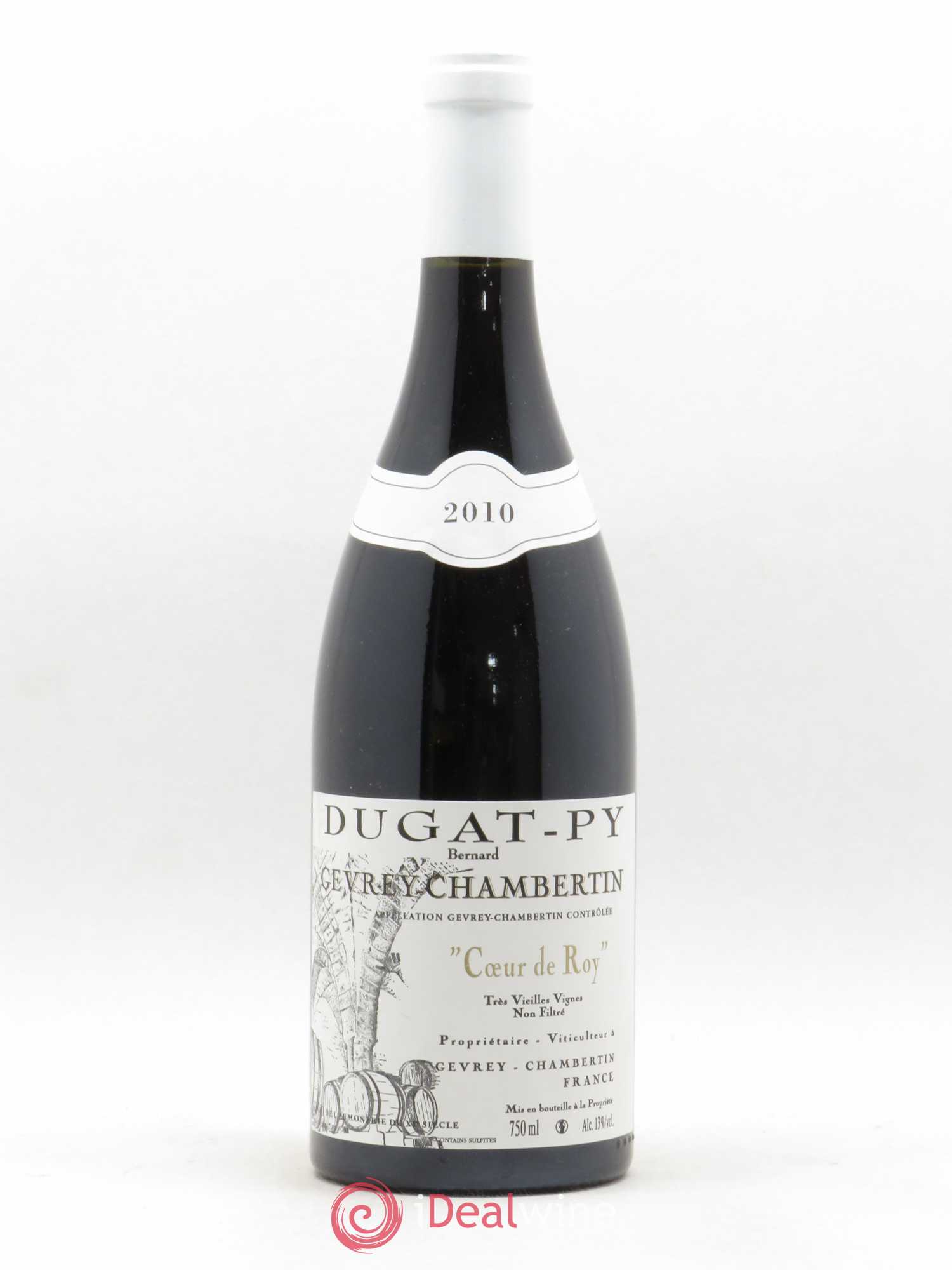 Gevrey-Chambertin Coeur de Roy Très Vieilles Vignes Dugat-Py 2010 - Lot de 1 bouteille - 0