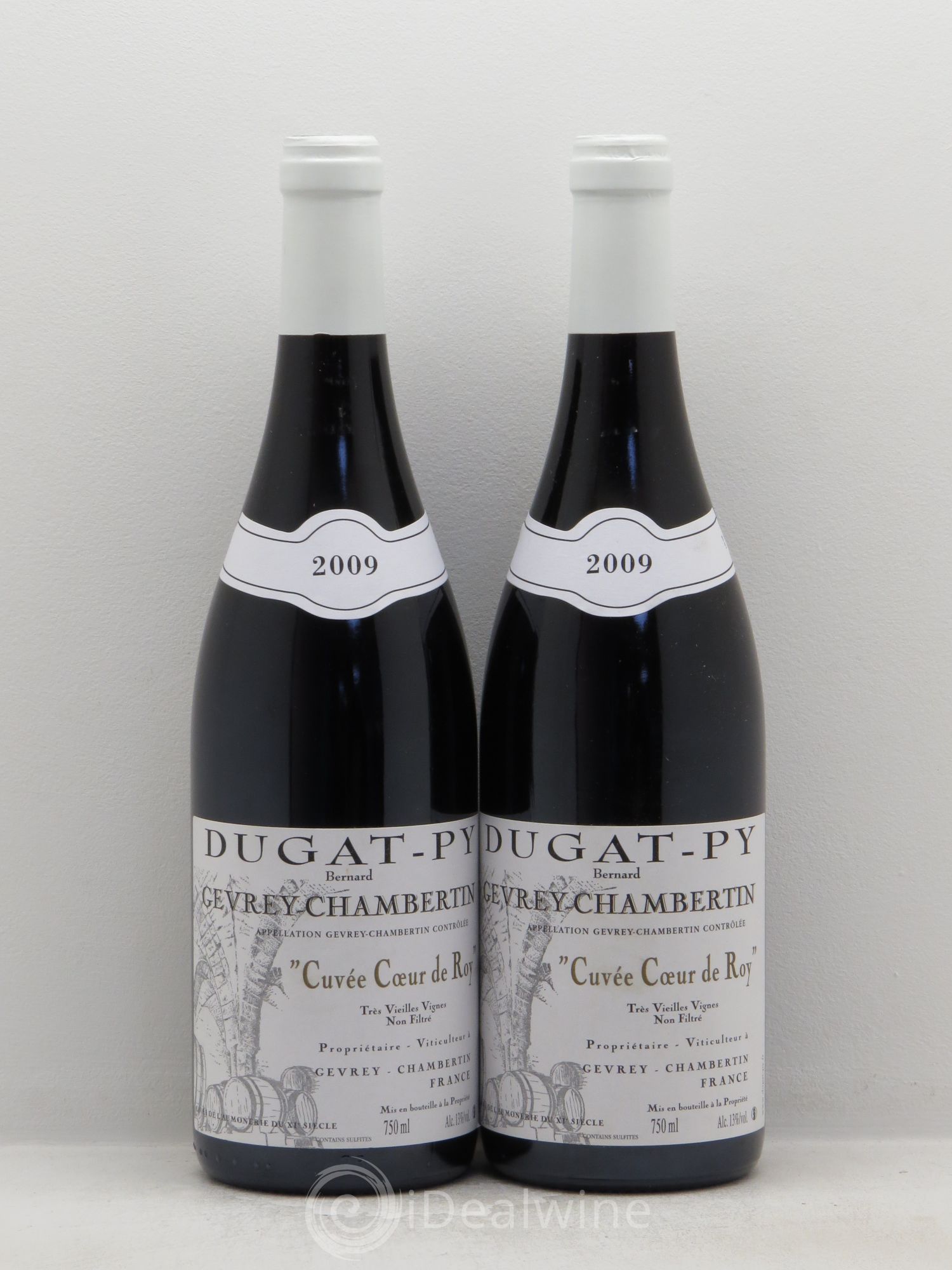 Gevrey-Chambertin Coeur de Roy Très Vieilles Vignes Dugat-Py 2009 - Lot de 2 bouteilles - 0