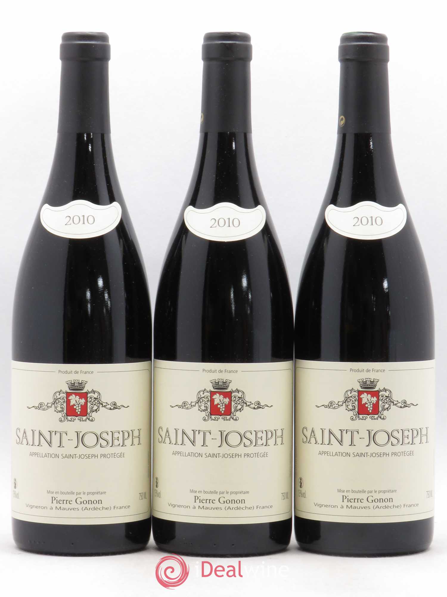 Saint-Joseph Gonon (Domaine) 2010 - Lot de 3 bouteilles - 0