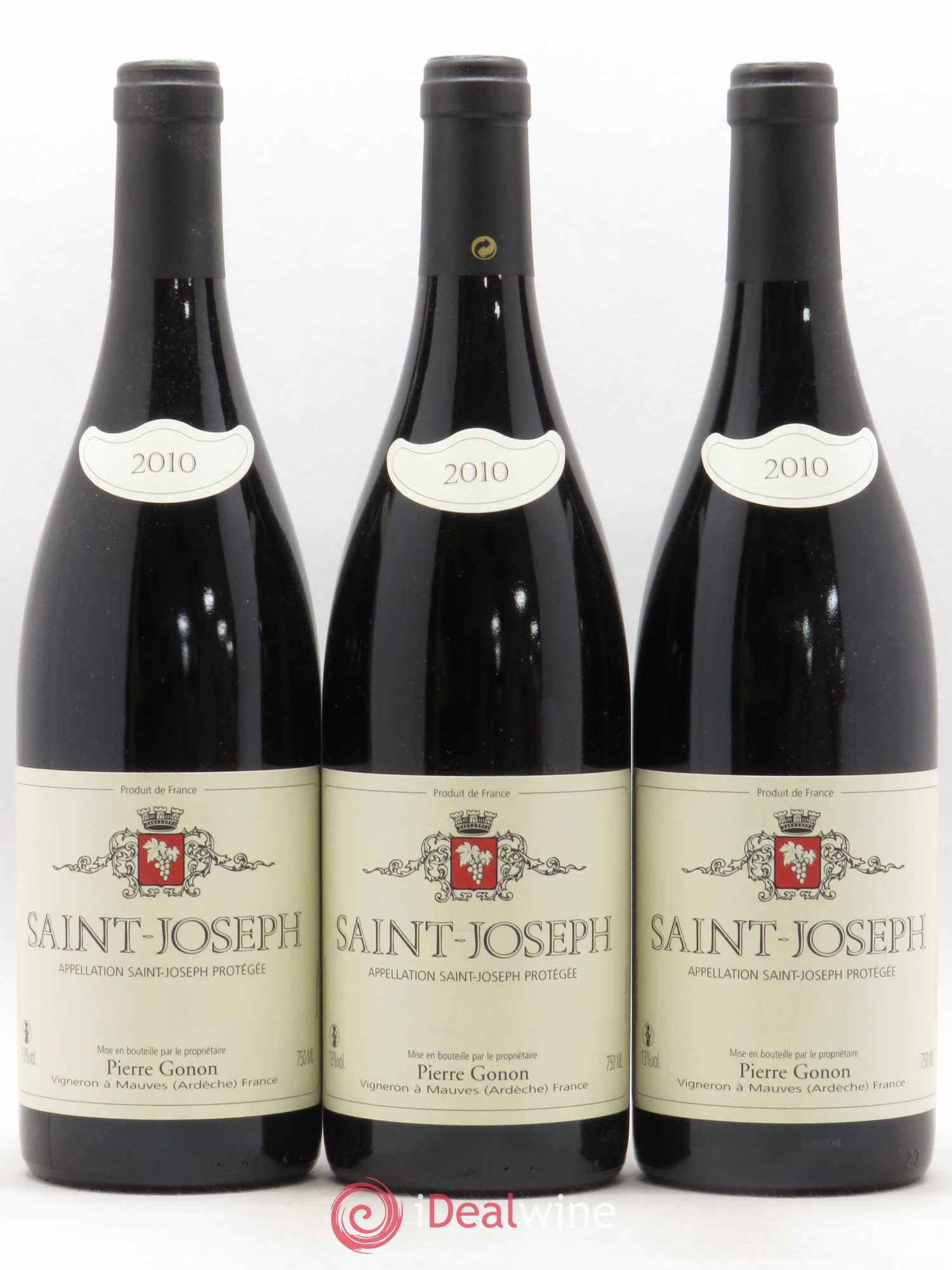 Saint-Joseph Gonon (Domaine) 2010 - Lot de 3 bouteilles - 0