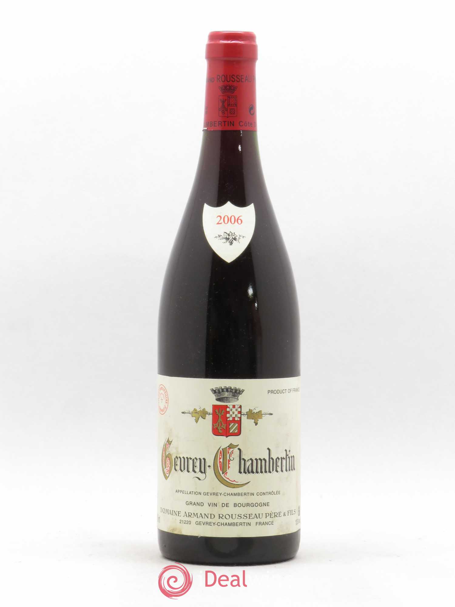 Gevrey-Chambertin Armand Rousseau (Domaine) 2006 - Posten von 1 Flasche - 0