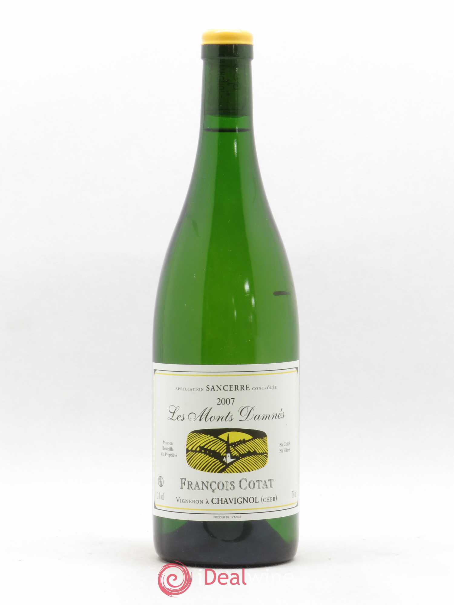 Sancerre Les Monts Damnés François Cotat 2007 - Posten von 1 Flasche - 0