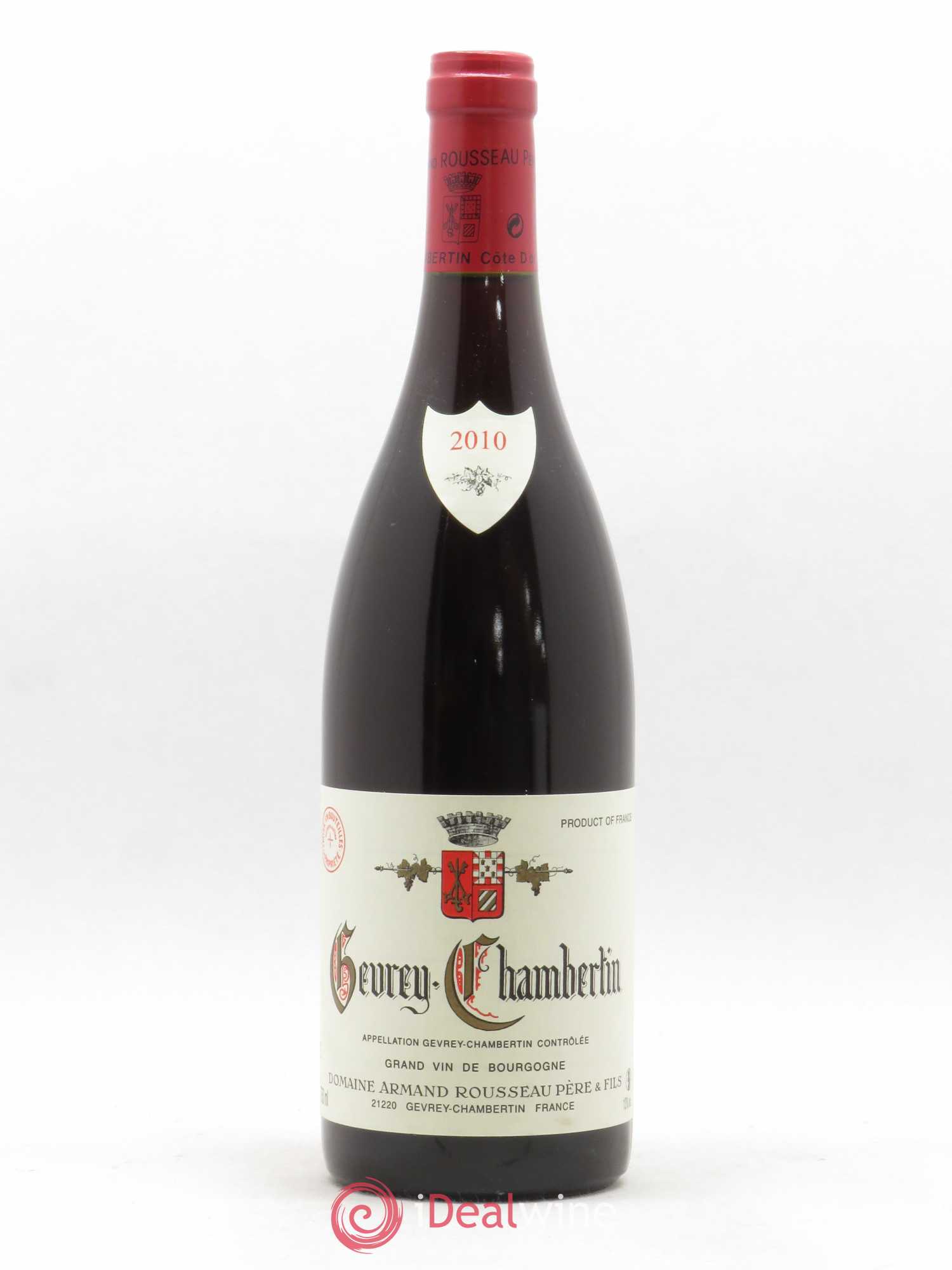 Gevrey-Chambertin Armand Rousseau (Domaine) 2010 - Lot de 1 bouteille - 0