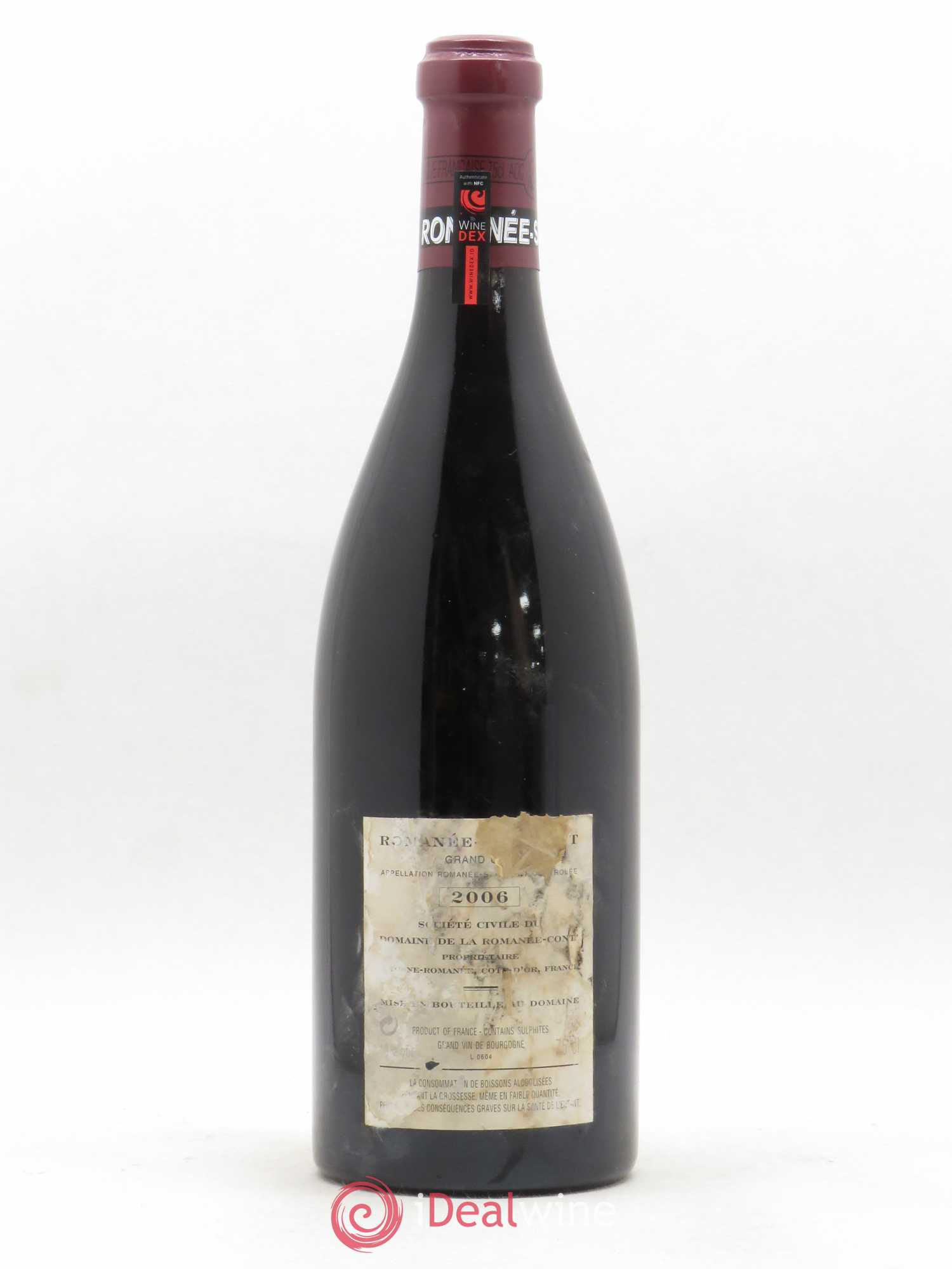 Romanée-Saint-Vivant Grand Cru Domaine de la Romanée-Conti 2006 - Lot de 1 bouteille - 1