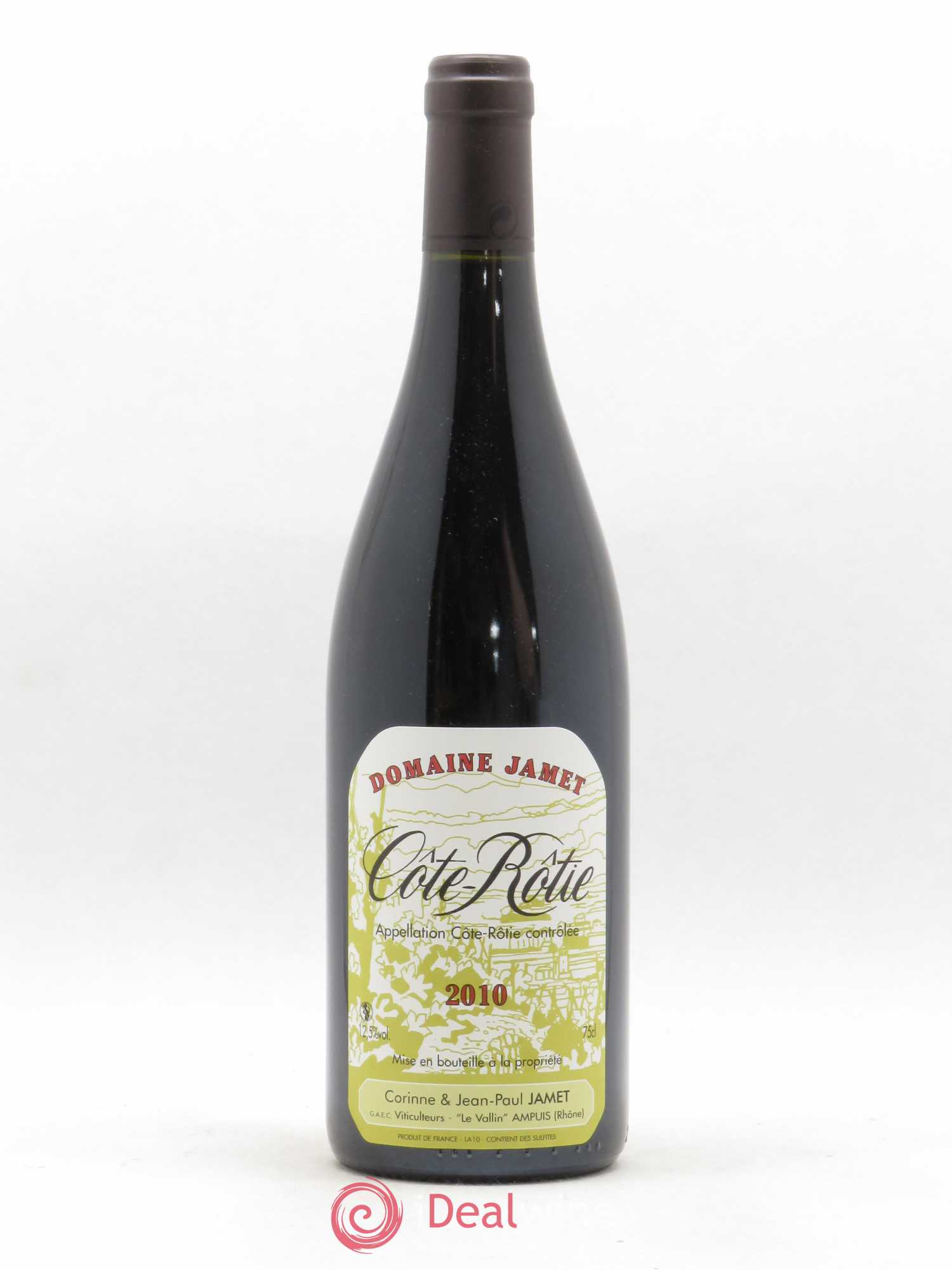 Côte-Rôtie Jamet (Domaine) 2010 - Lot de 1 bouteille - 0