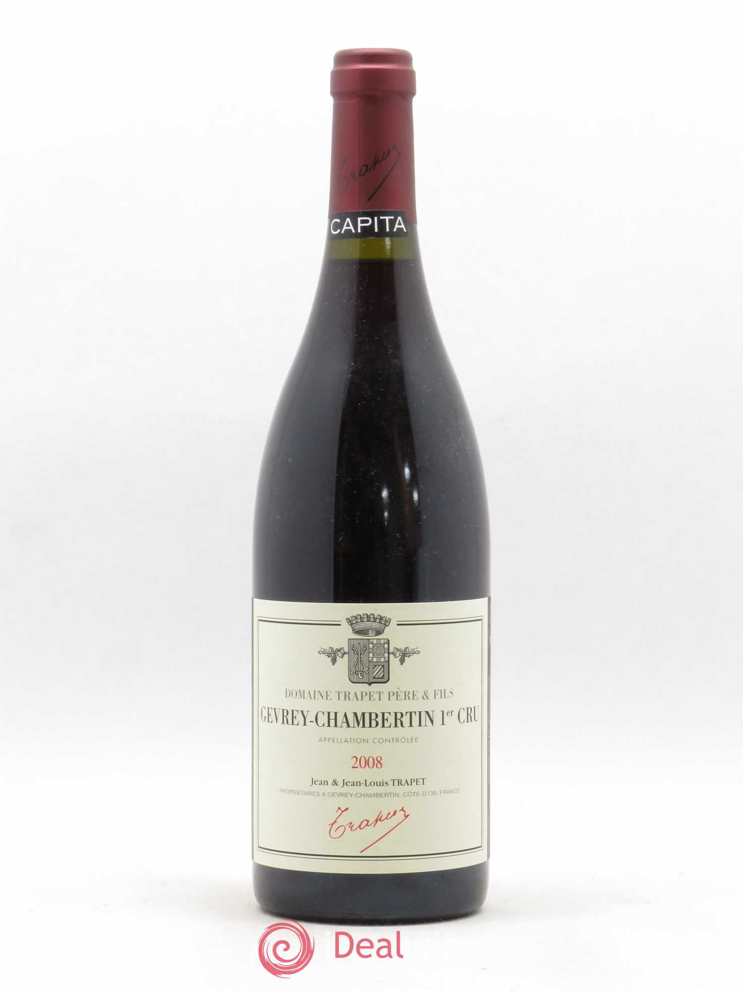 Gevrey-Chambertin 1er Cru Capita Domaine Trapet 2008 - Lot de 1 bouteille - 0