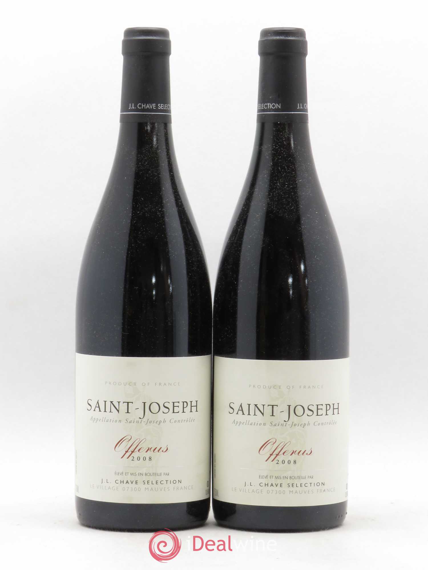 Saint-Joseph Offerus J-L. Chave Sélection 2008 - Lot de 2 bouteilles - 0