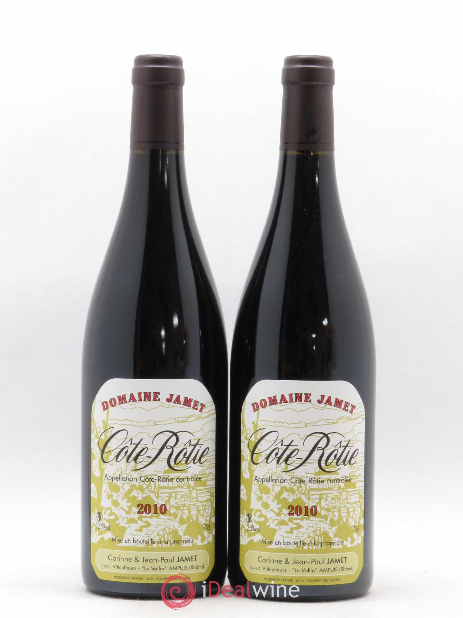 Côte-Rôtie Jamet (Domaine) 2010 - Lot de 2 bouteilles - 0