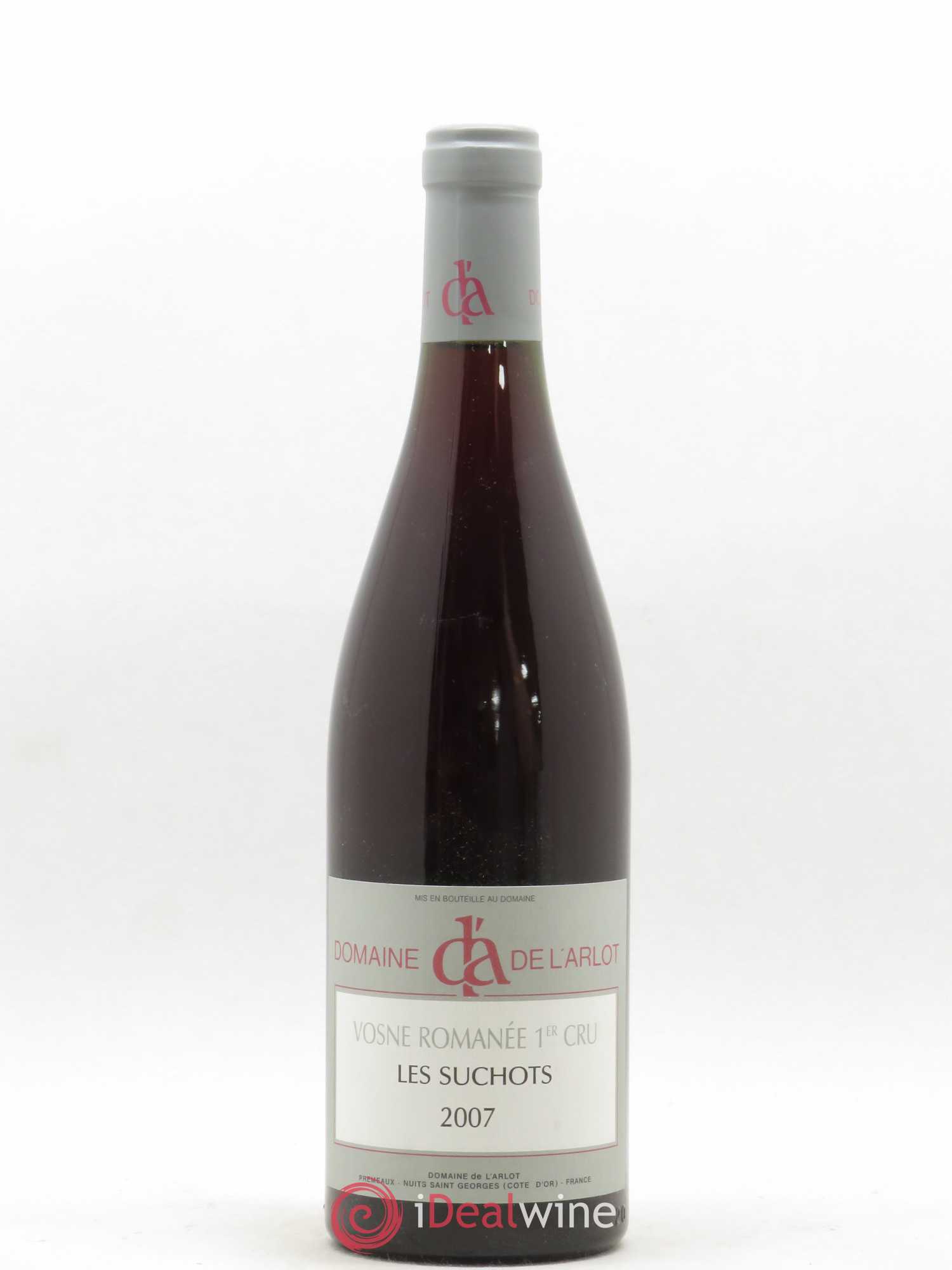 Vosne-Romanée 1er Cru Les Suchots Domaine de l'Arlot 2007 - Lot de 1 bouteille - 0