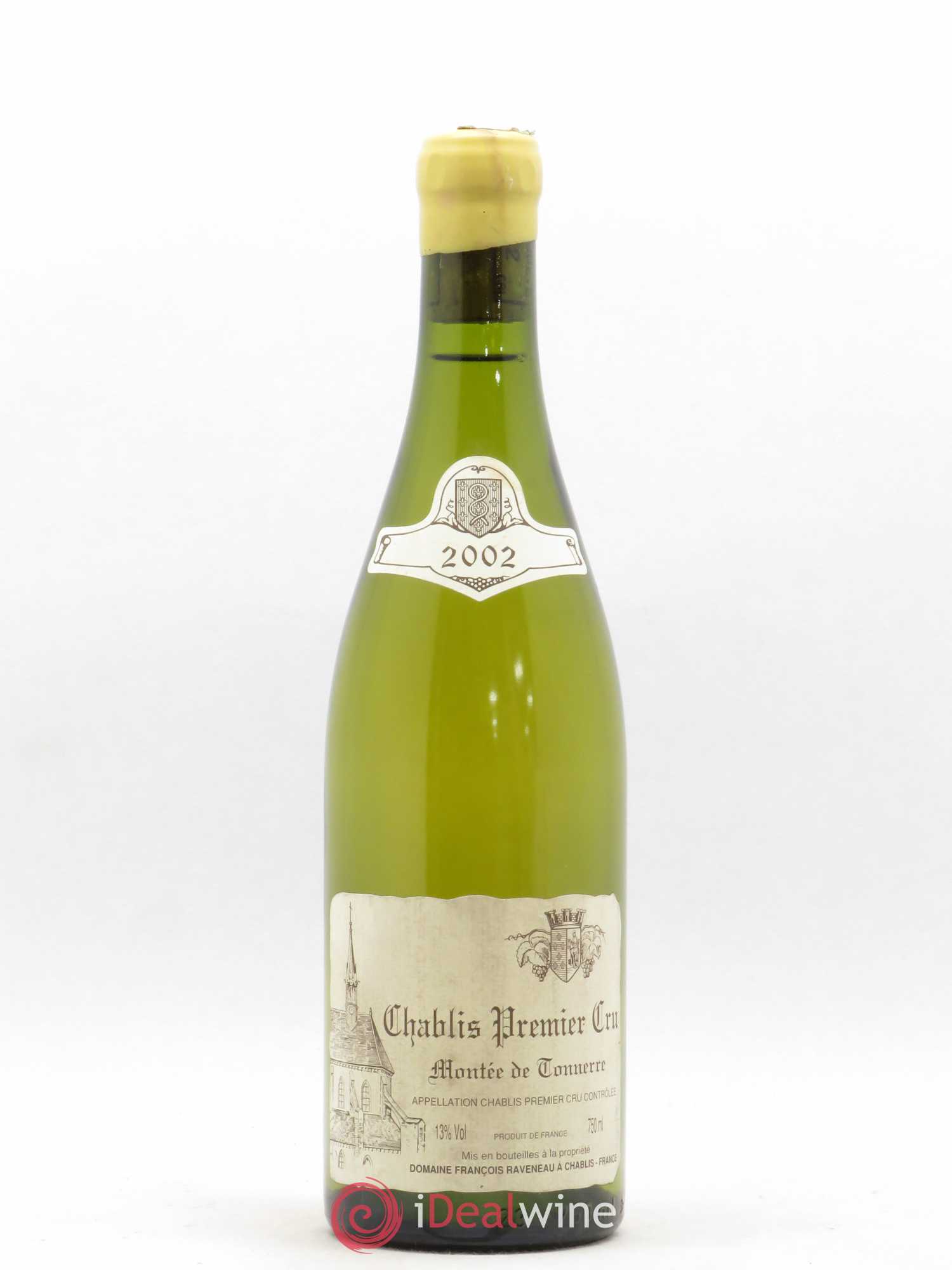 Chablis 1er Cru Montée de Tonnerre Raveneau (Domaine) 2002 - Lot de 1 bouteille - 0