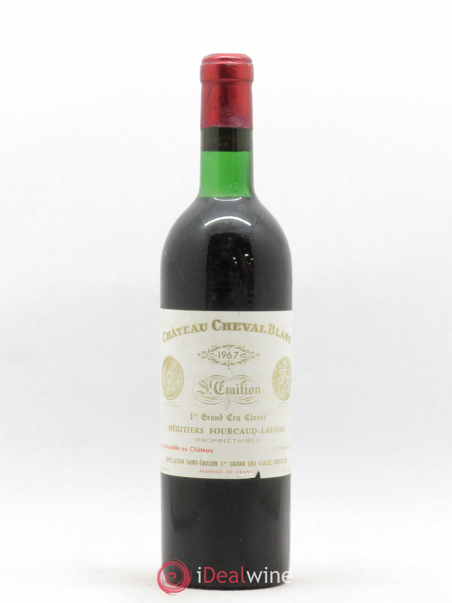 Château Cheval Blanc 1er Grand Cru Classé A 1967 - Lot de 1 bouteille - 0