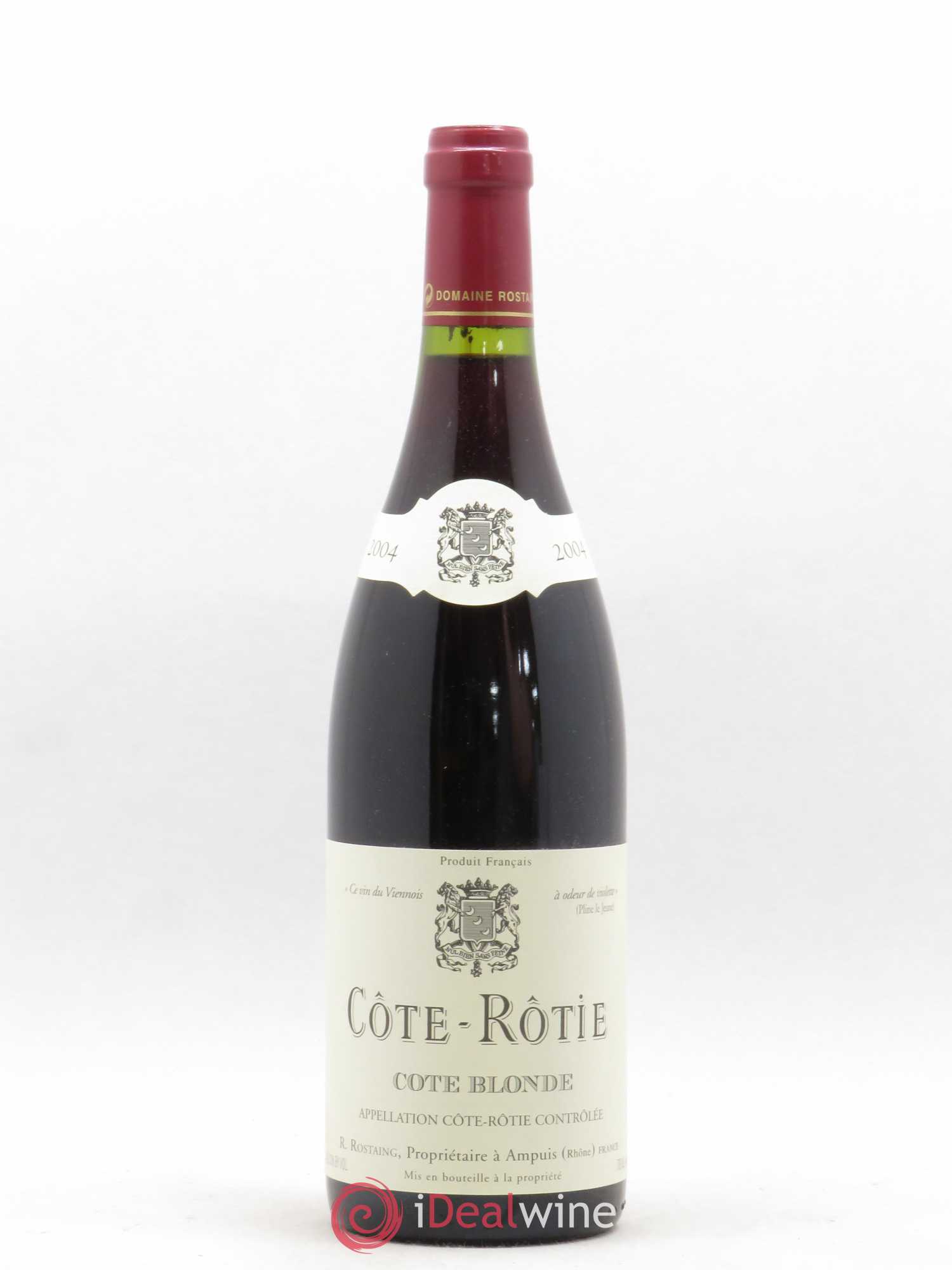 Côte-Rôtie Côte Blonde René Rostaing 2004 - Posten von 1 Flasche - 0