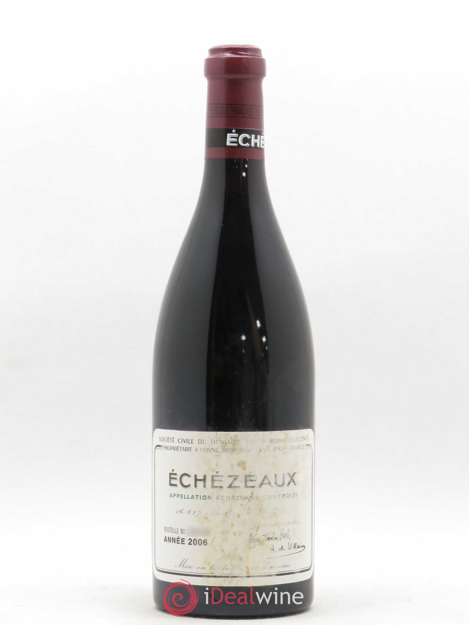 Echezeaux Grand Cru Domaine de la Romanée-Conti 2006 - Lot de 1 bouteille - 0