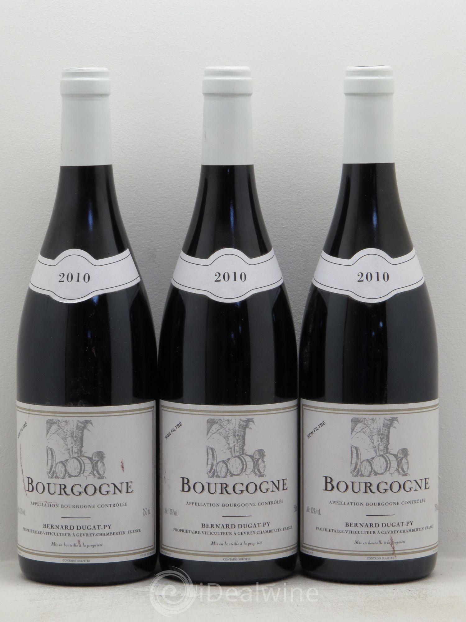 Bourgogne 2010 - Lot de 3 bouteilles - 0