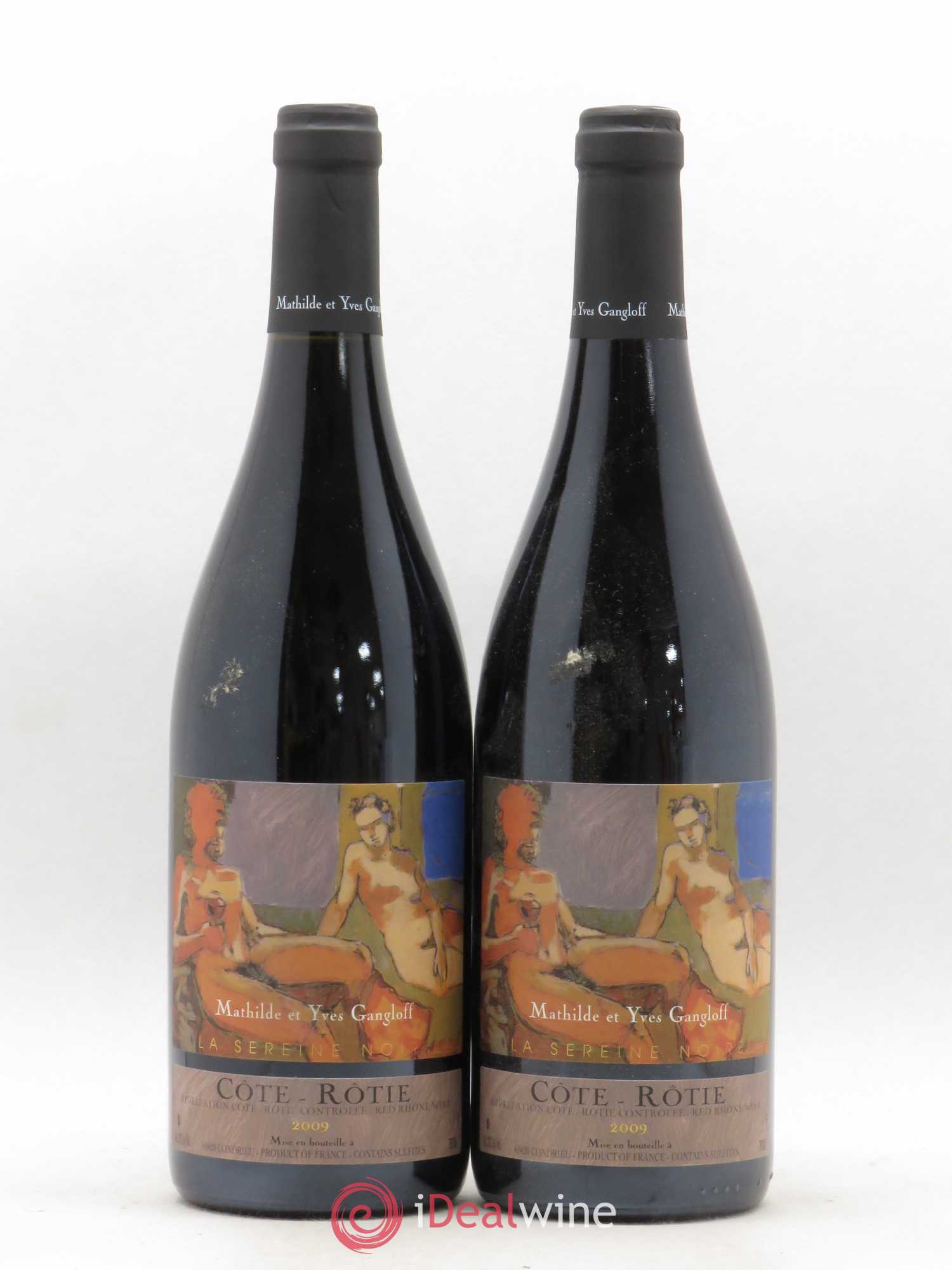 Côte-Rôtie La Sereine Noire Gangloff (Domaine) 2009 - Lot de 2 bouteilles - 0