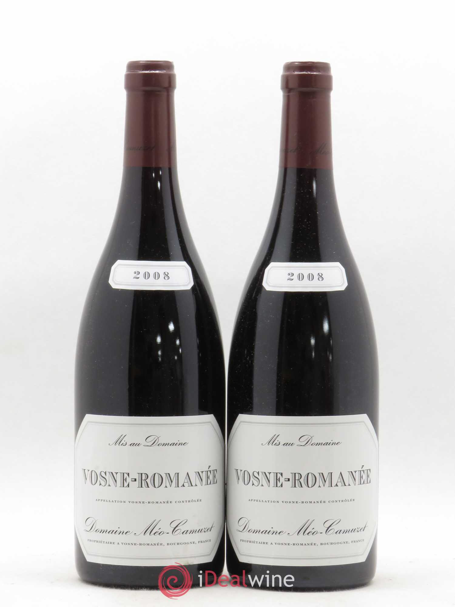 Vosne-Romanée Méo-Camuzet (Domaine) 2008 - Lot de 2 bouteilles - 0