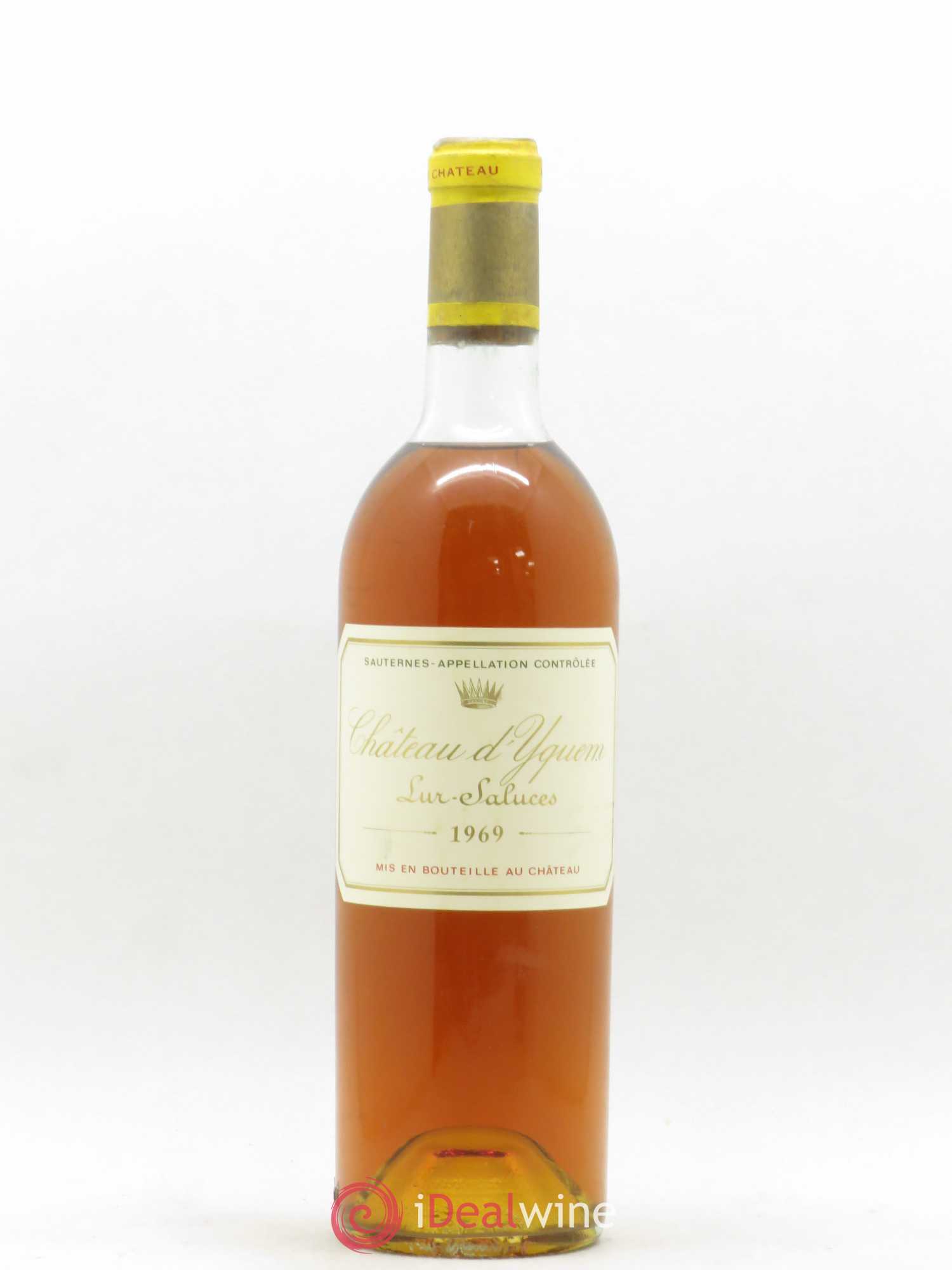 Château d' Yquem 1er Cru Classé Supérieur 1969 - Lotto di 1 bottiglia - 0