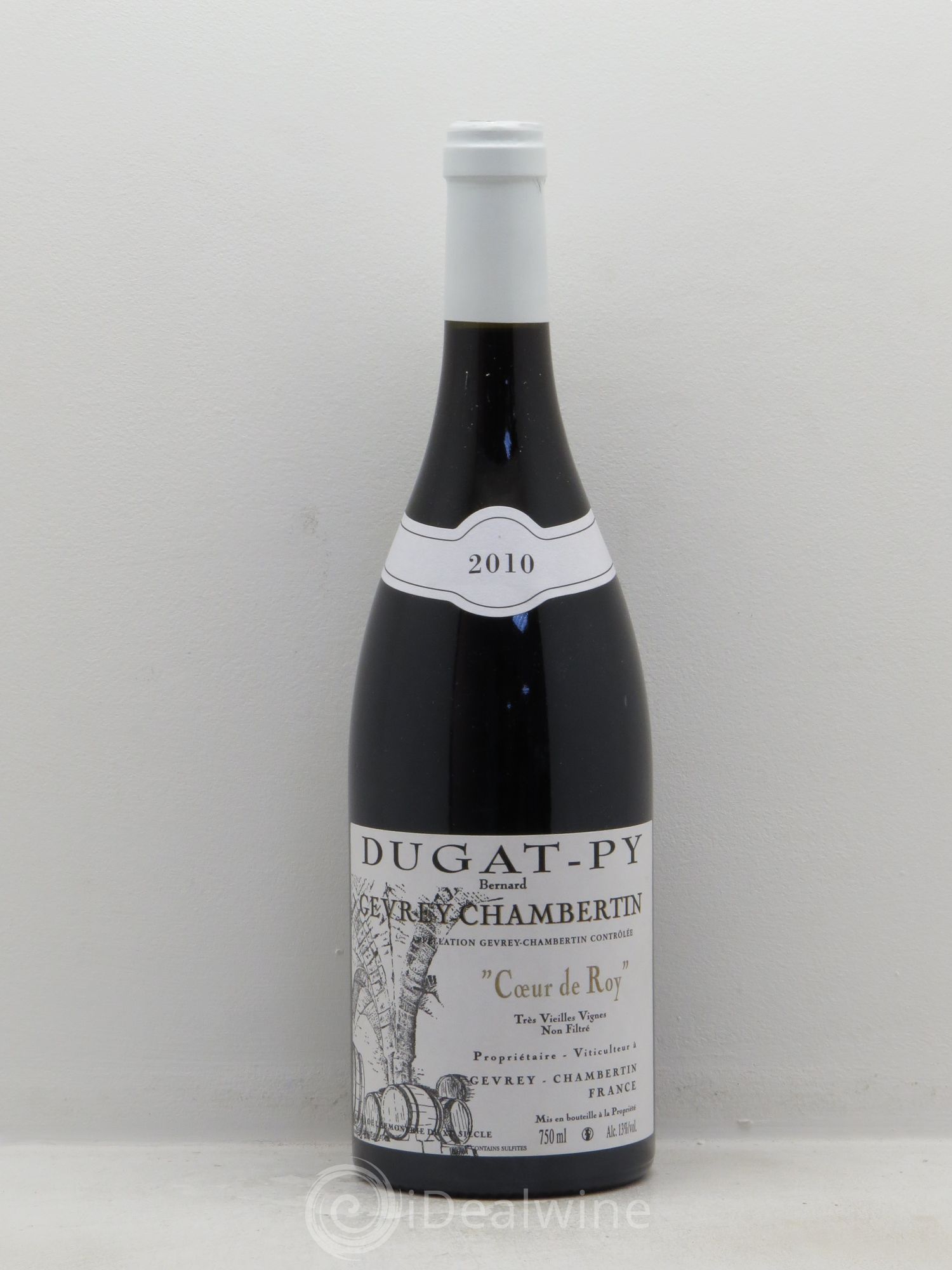 Gevrey-Chambertin Coeur de Roy Très Vieilles Vignes Dugat-Py 2010 - Lot de 6 bouteilles - 0