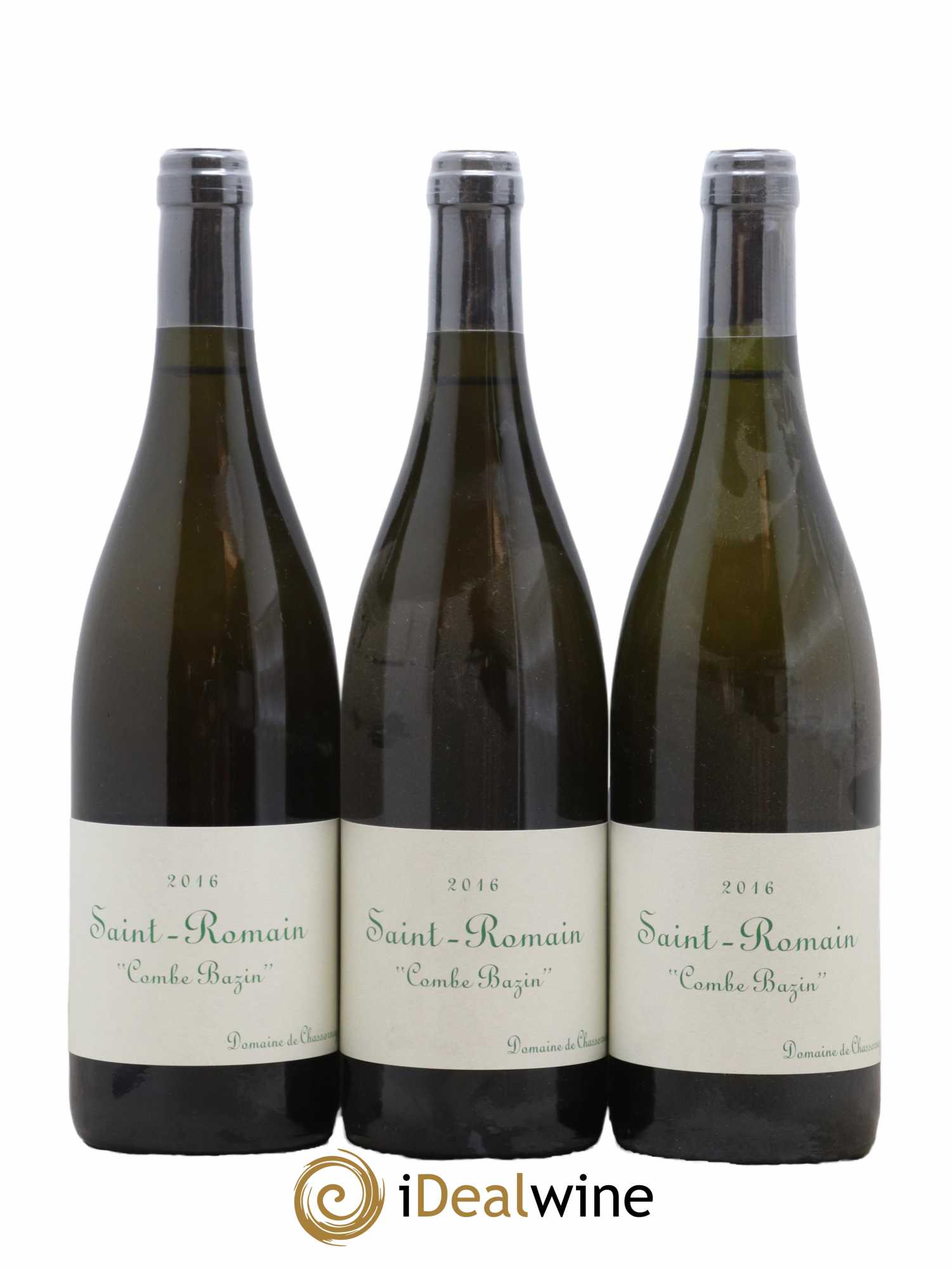 Saint-Romain Combe Bazin Domaine de Chassorney 2016 - Lot de 3 bouteilles - 0