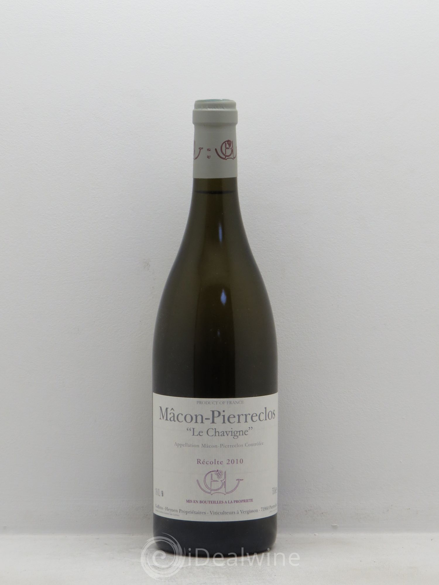 Mâcon-Pierreclos Le Chavigne Guffens-Heynen 2010 - Lot de 6 bouteilles - 0